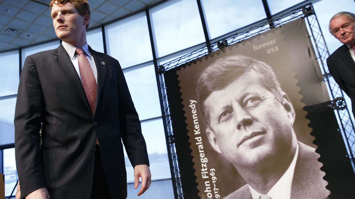 New John F. Kennedy stamp marks centennial of his birth