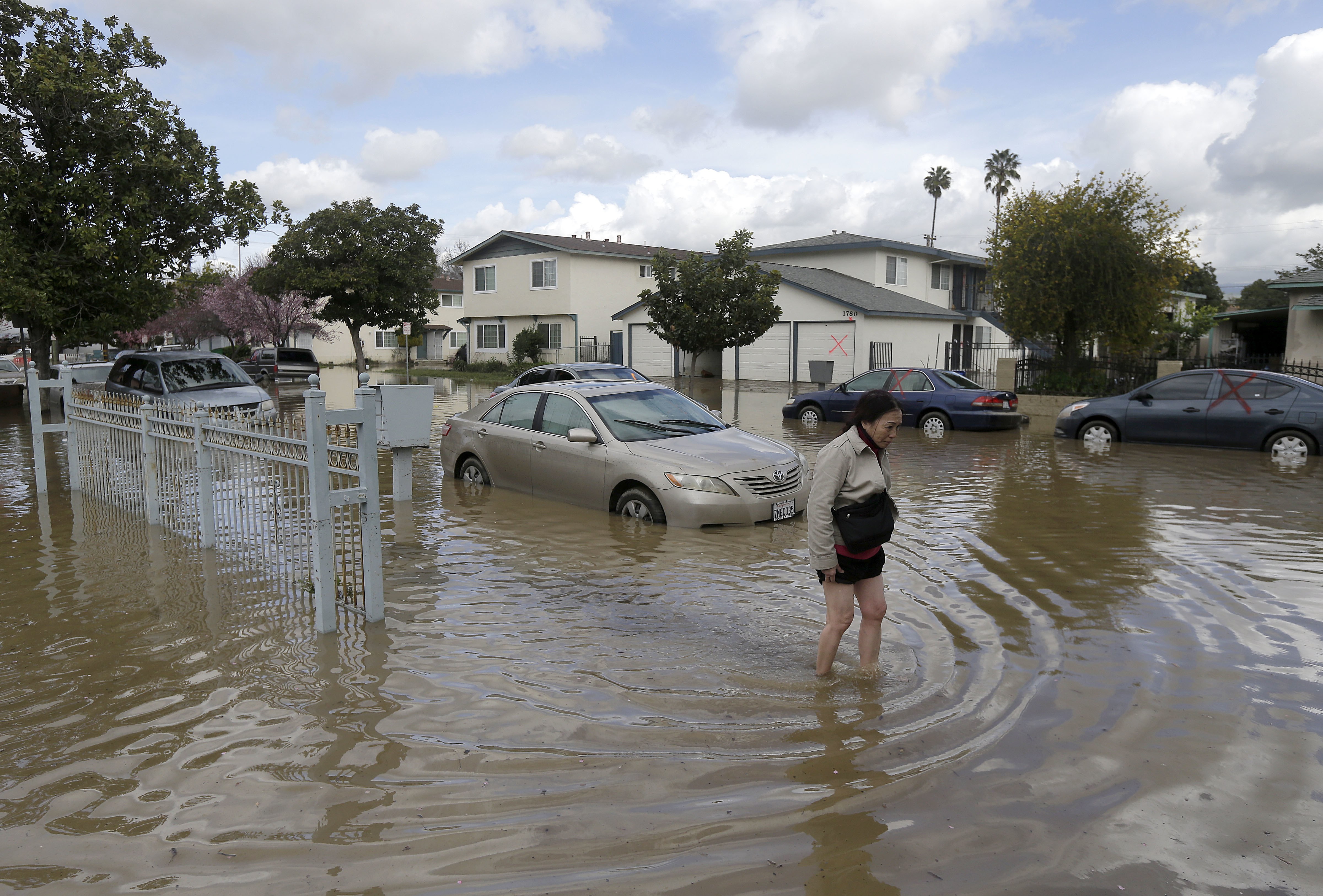 Residents return after flooding to access damage in San Jose