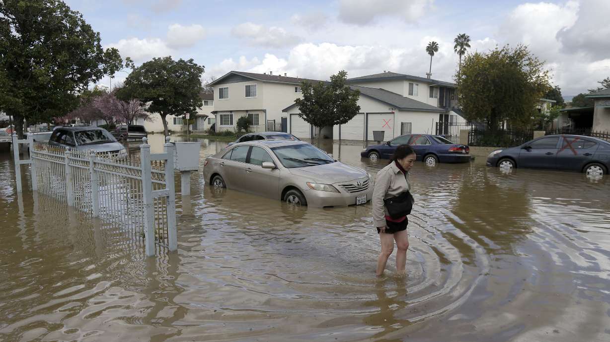 Residents return after flooding to access damage in San Jose