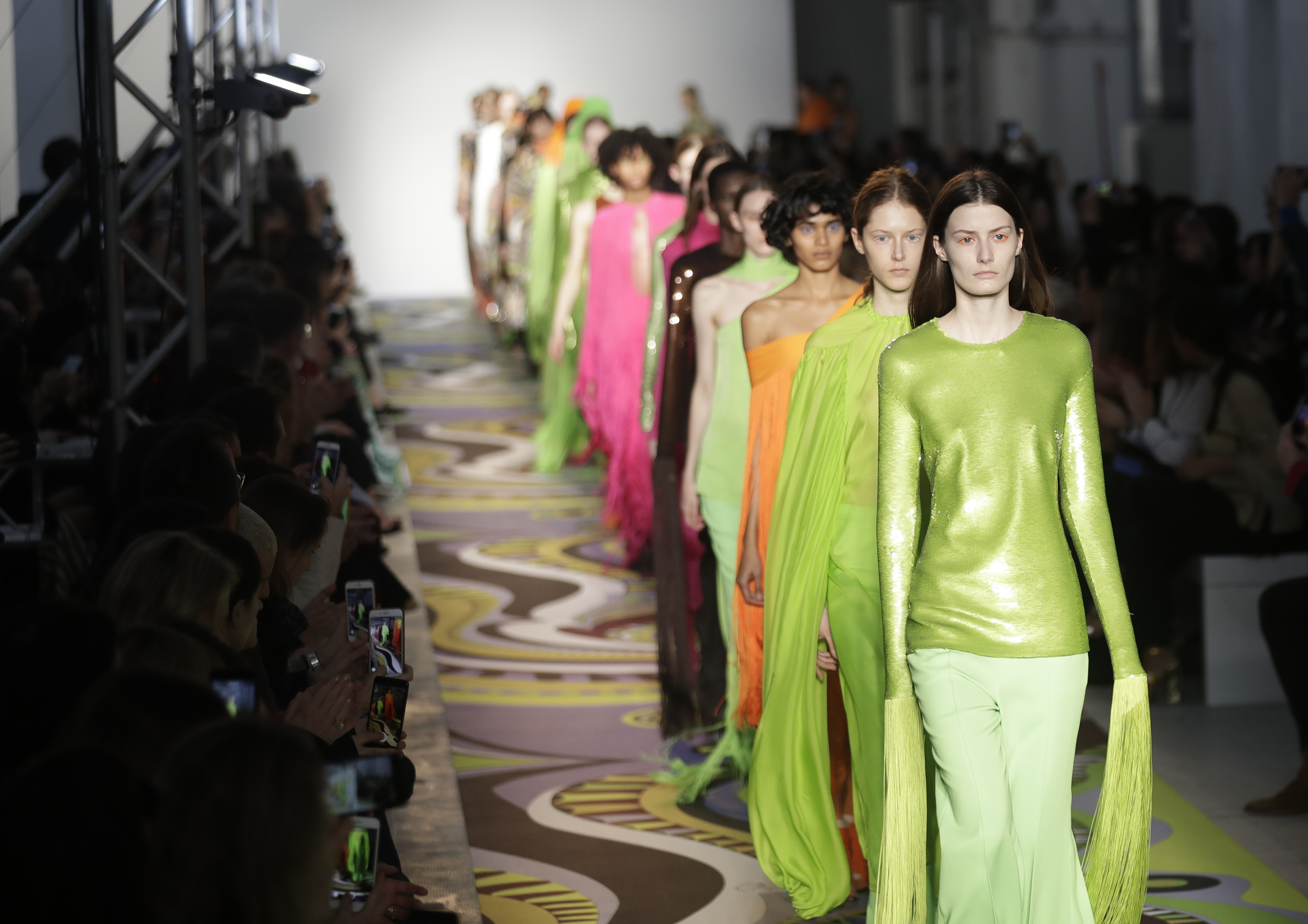 Italian fashion contrasts: Audacious Pucci, modest Max Mara