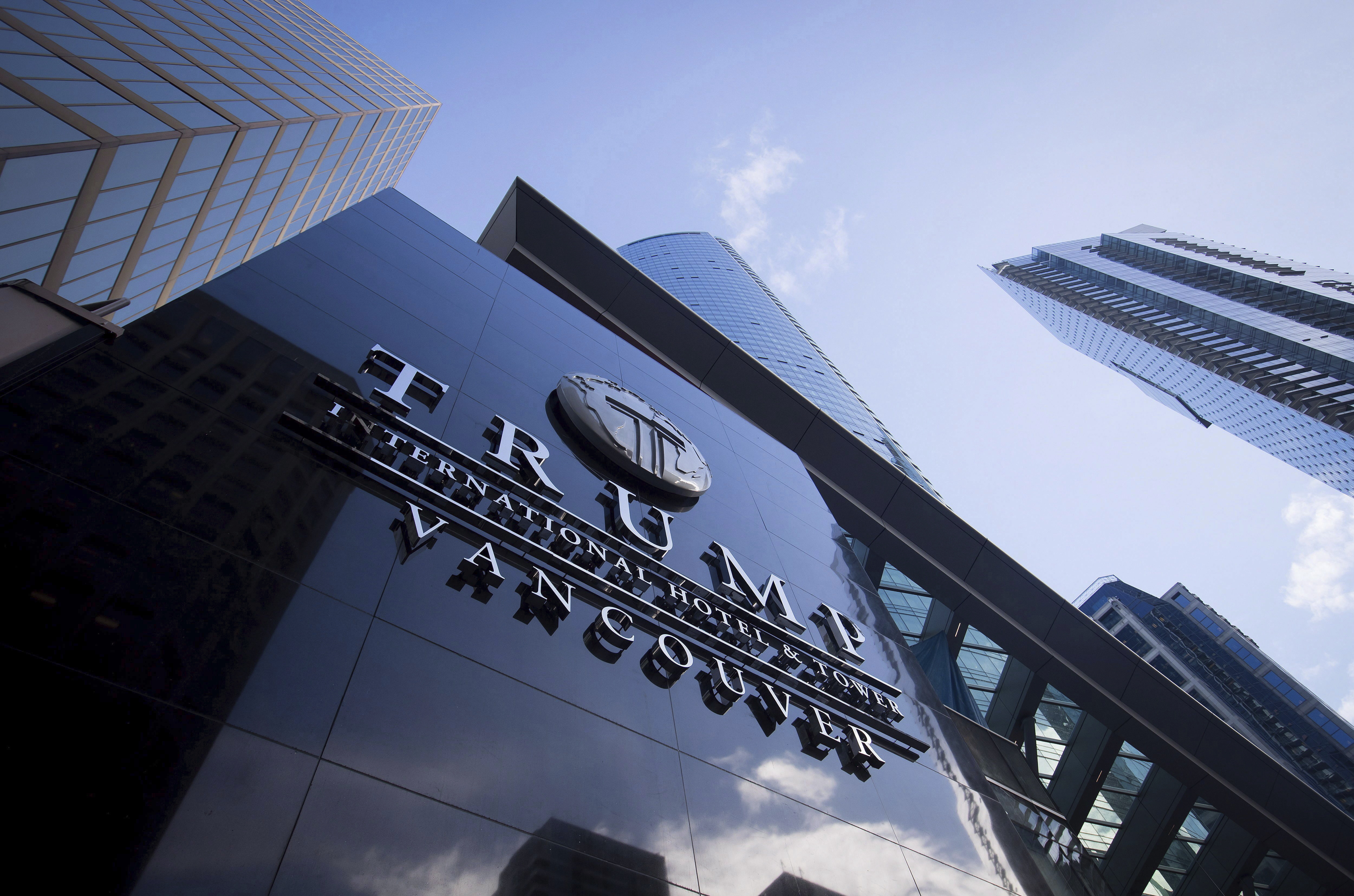 Trump tower opens in Vancouver but the welcome isn't warm