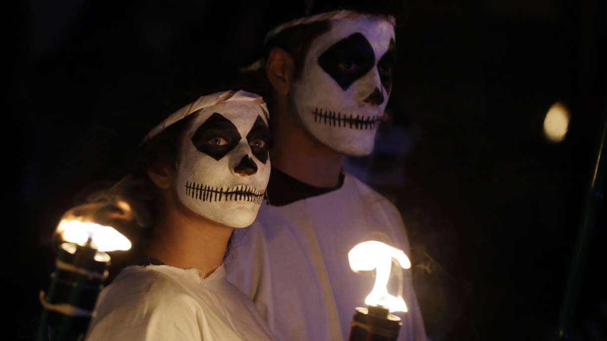 Greek island of Naxos celebrates Carnival with Torch Parade