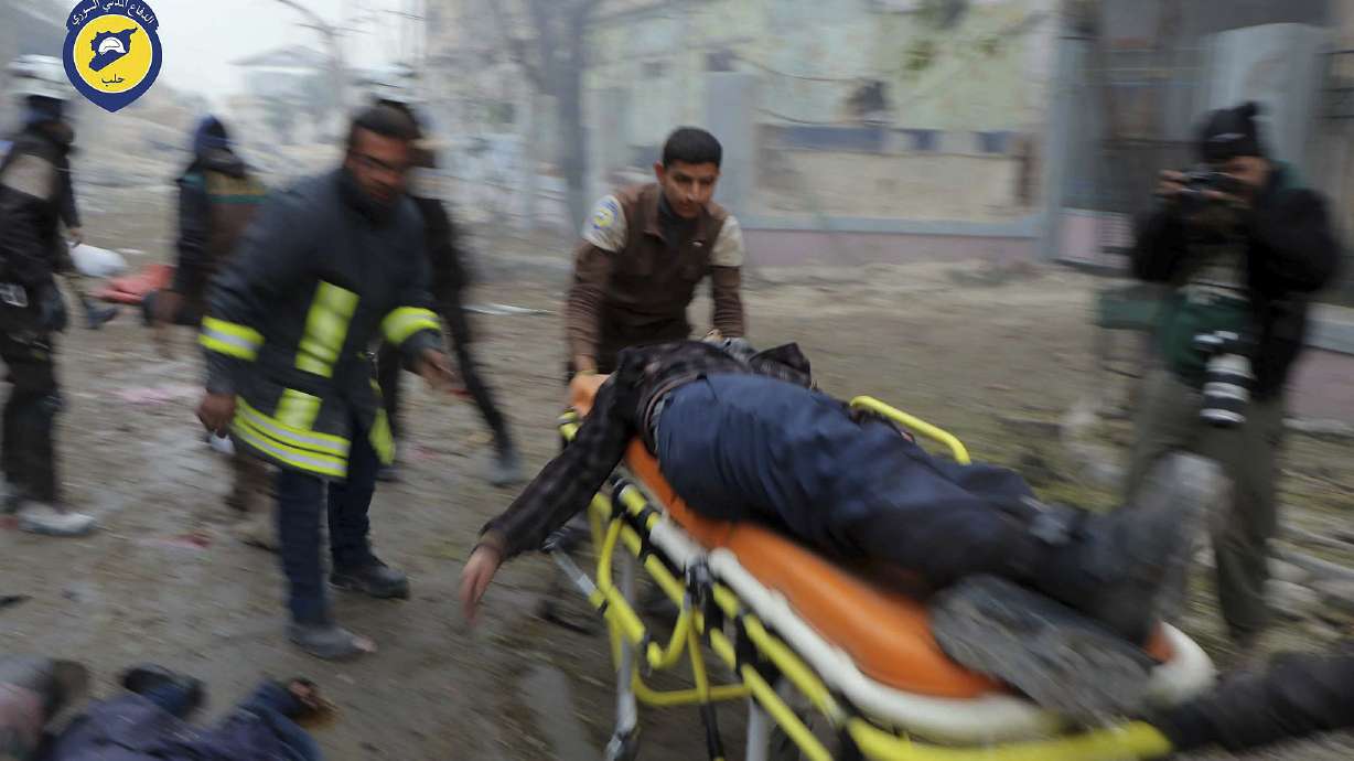 Oscar-winning Syrian group hopes award will stop 'massacres'