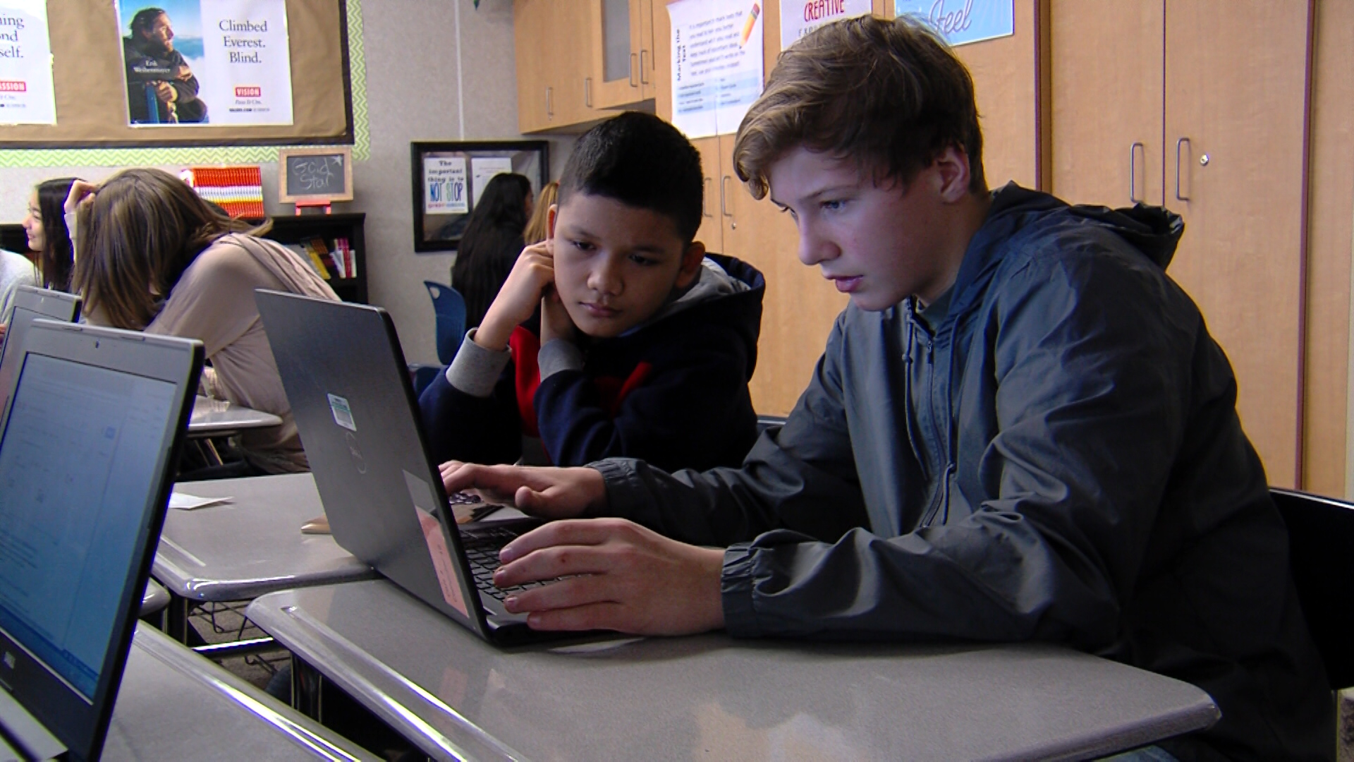 The friendships made at Salt Lake's Clayton Middle School this year could last a lifetime even if the students end up living a world apart. A unique program is helping Utah students connect with refugees in their community. (KSL TV)