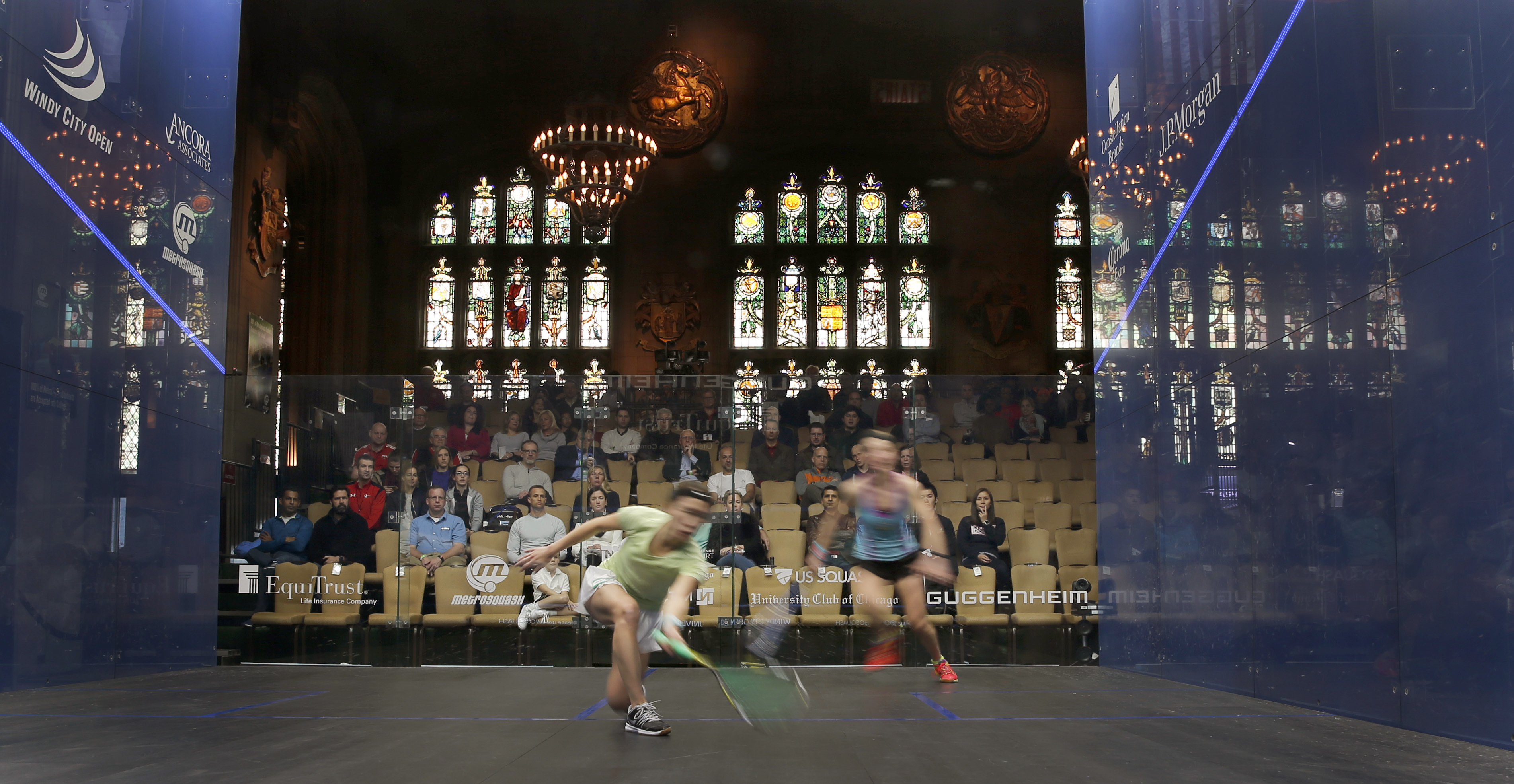 PHOTO GALLERY At the Windy City Open squash tournament