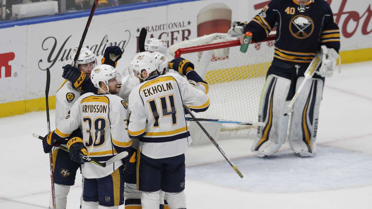 Forsberg has 2 goals, assist in Predators' 5-4 OT win