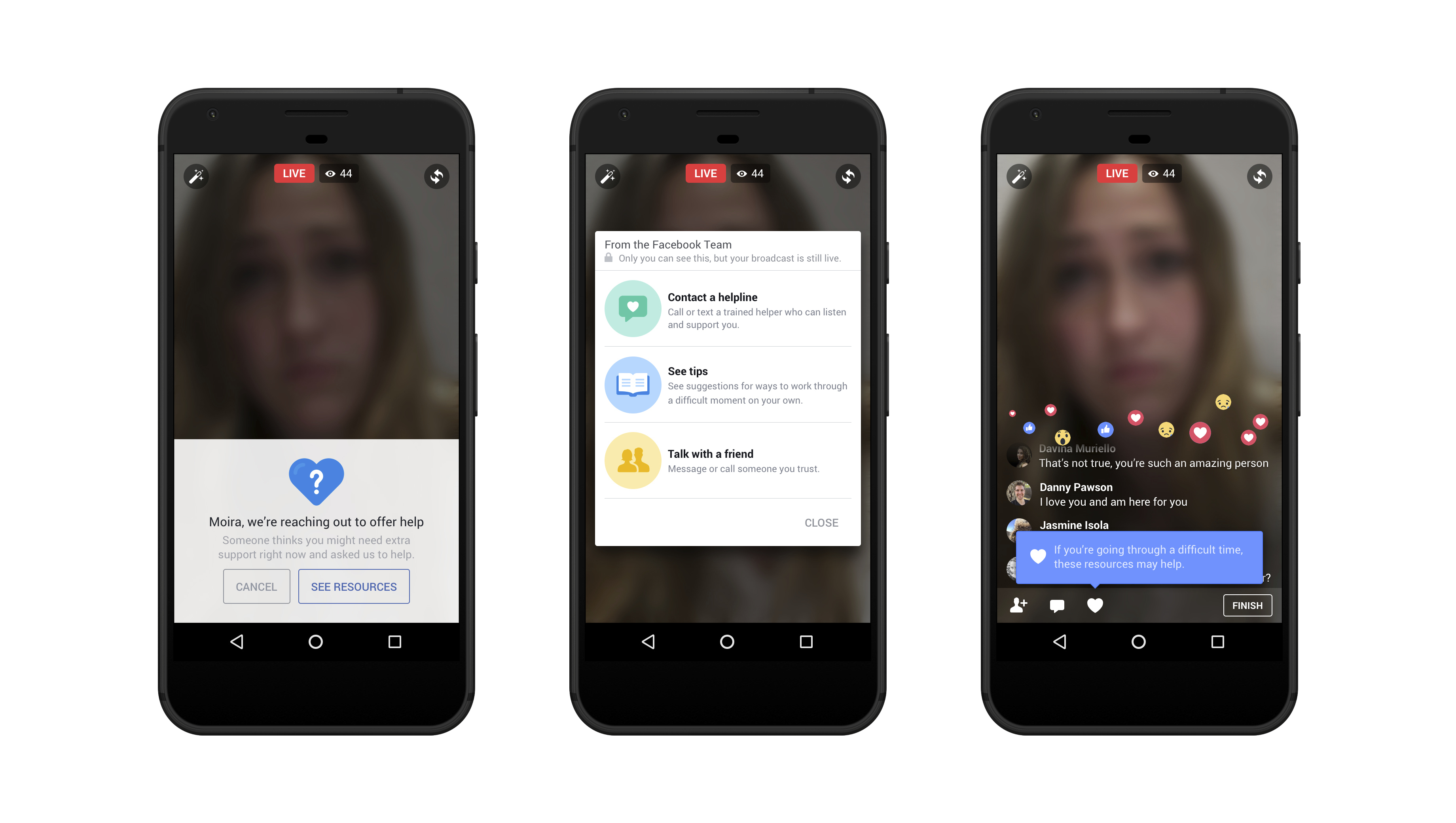 Facebook beefs up suicide prevention focused on live video
