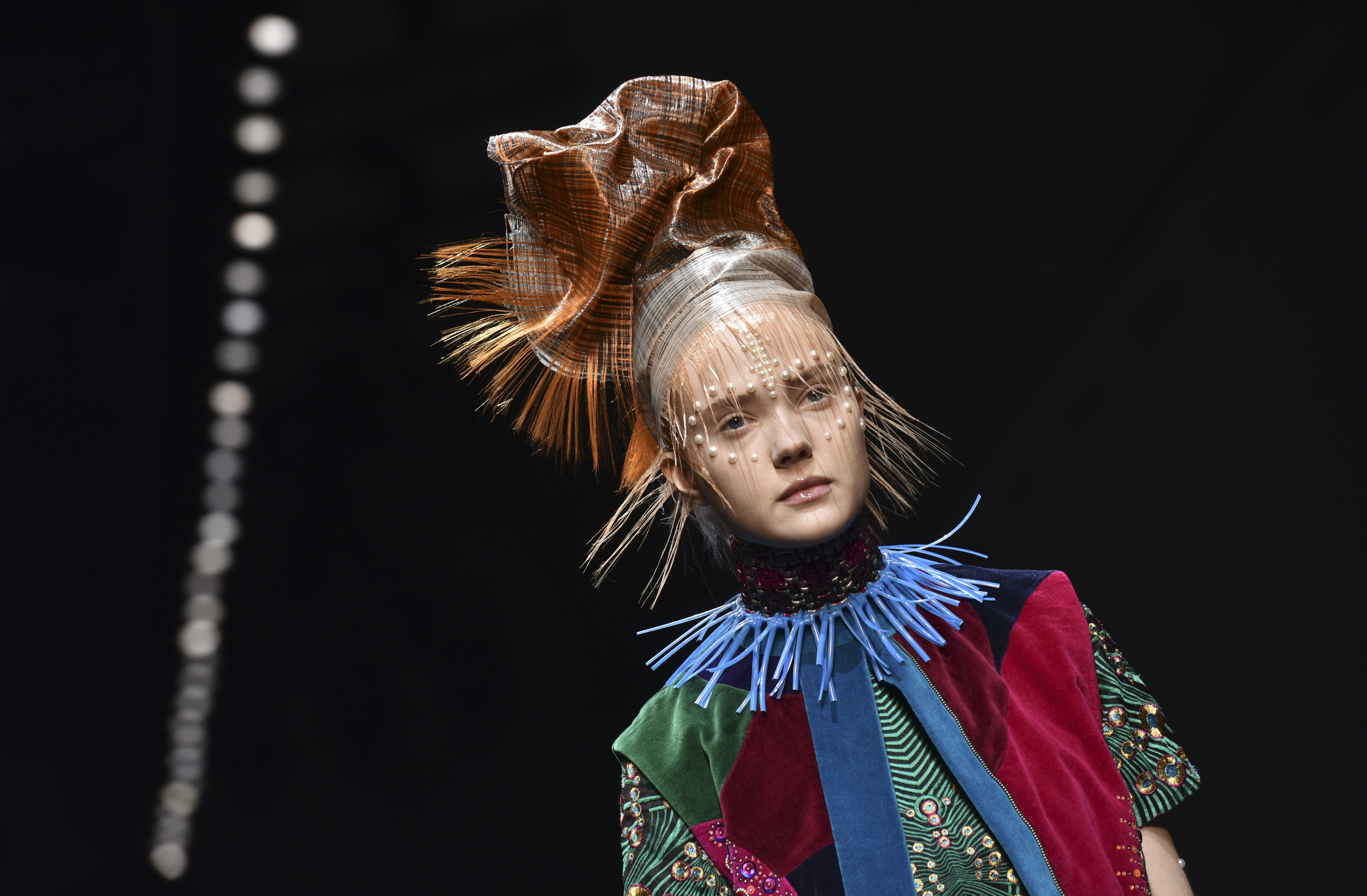 Chloe designer's swan song in Paris; fashion gets political