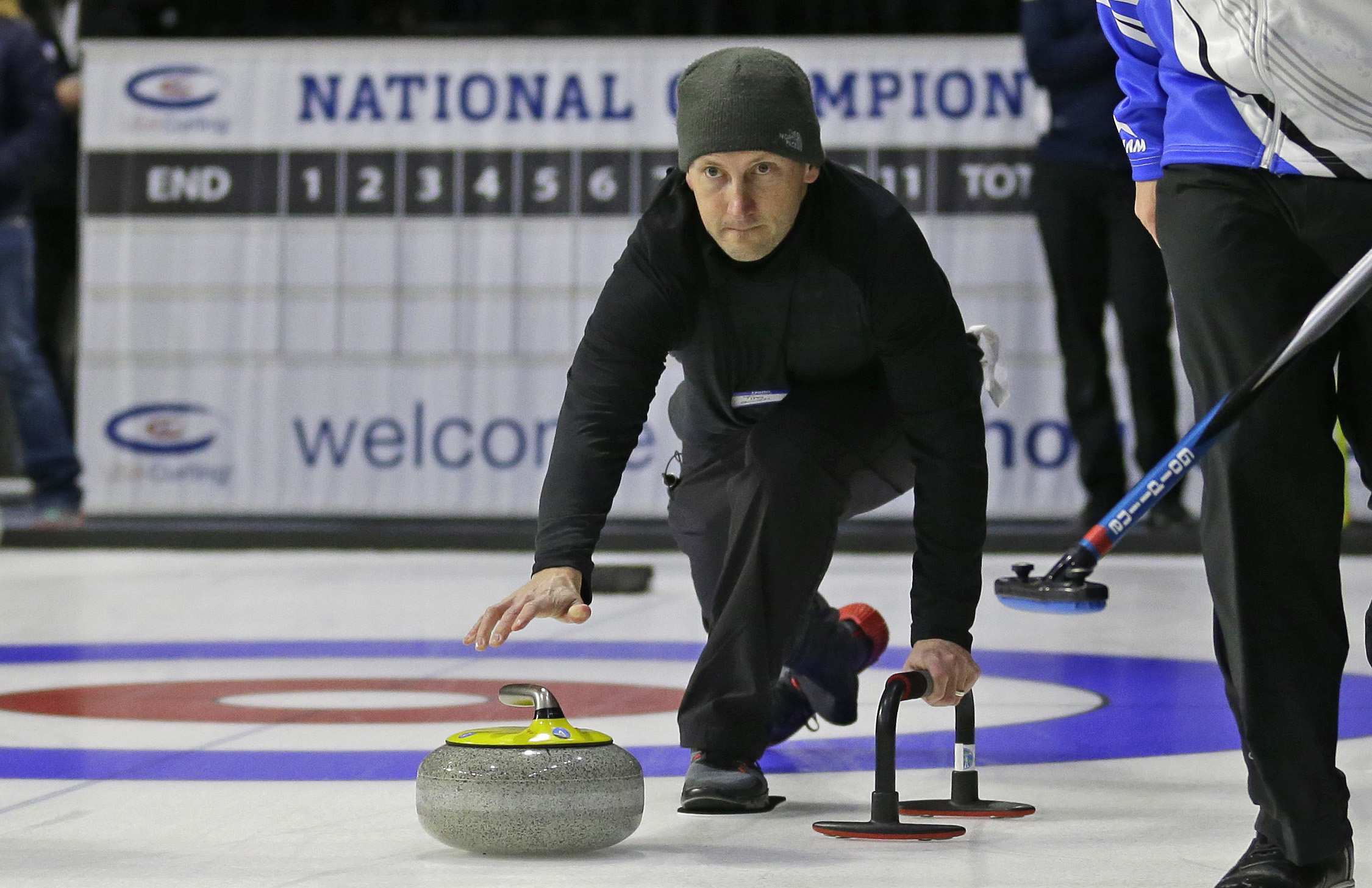 Curling: Not falling on your face is just the 1st challenge