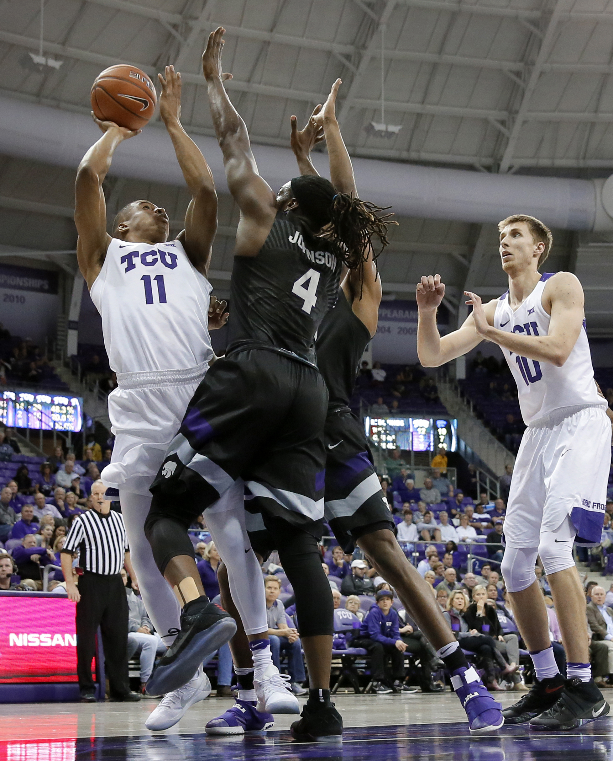 Bubble bursting for TCU after quick start in Dixon's debut