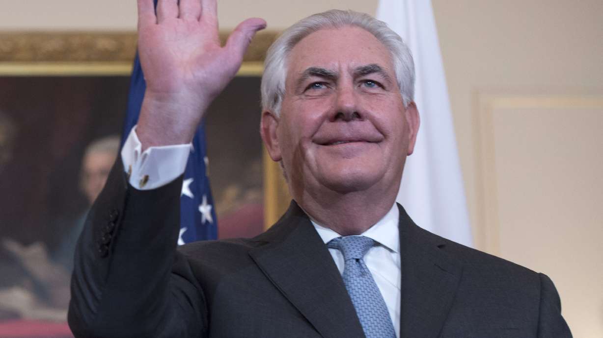 Officials: Tillerson eyes State Dept budget cut over 3 years