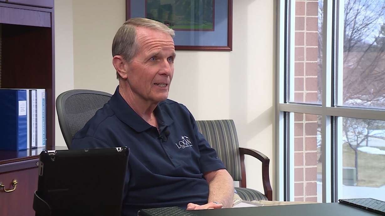 Mayor Craig Petersen. Photo: Steve Breinholt, KSL TV