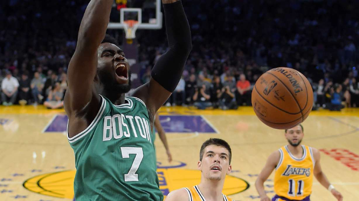 Celtics send Lakers to 6th straight loss, 115-95