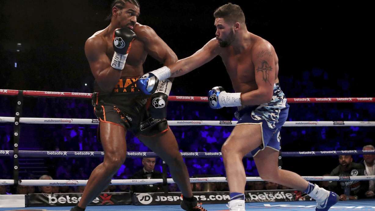 Bellew stuns heavyweight Haye with 11th-round stoppage