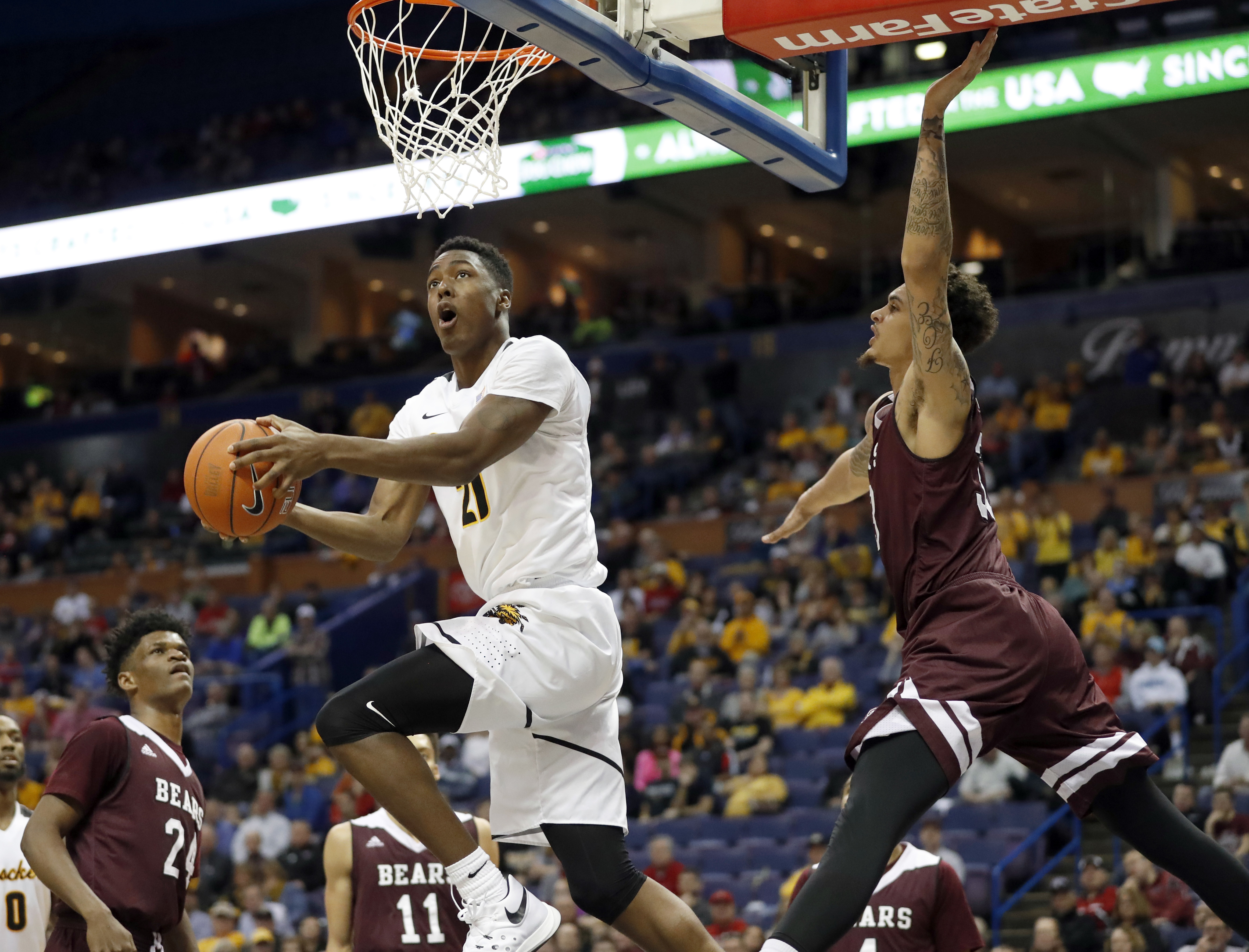 No. 21 Wichita St tops Missouri St to reach MVC title game