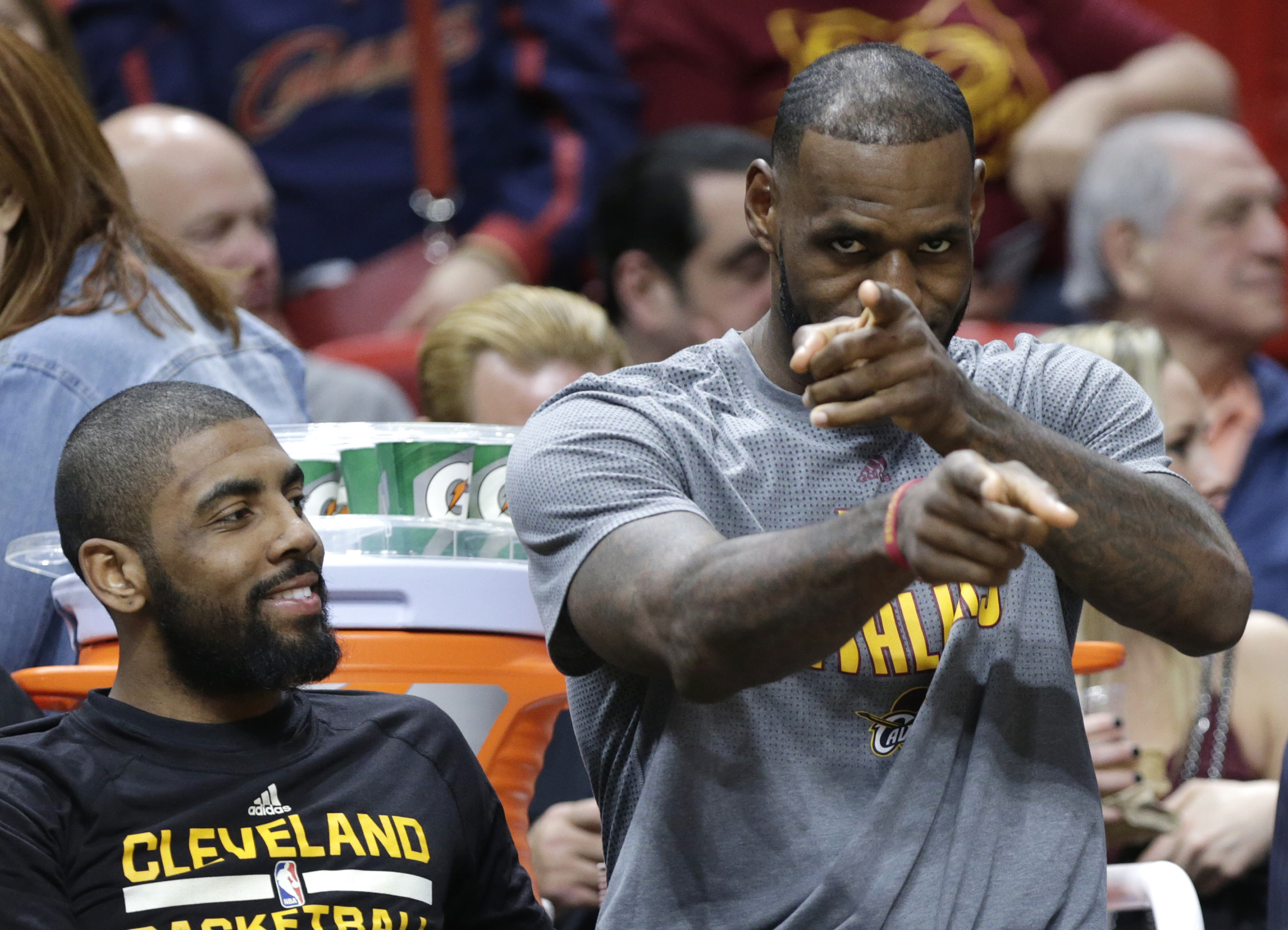 Cavs sit LeBron and Kyrie, and Heat roll to 120-92 win