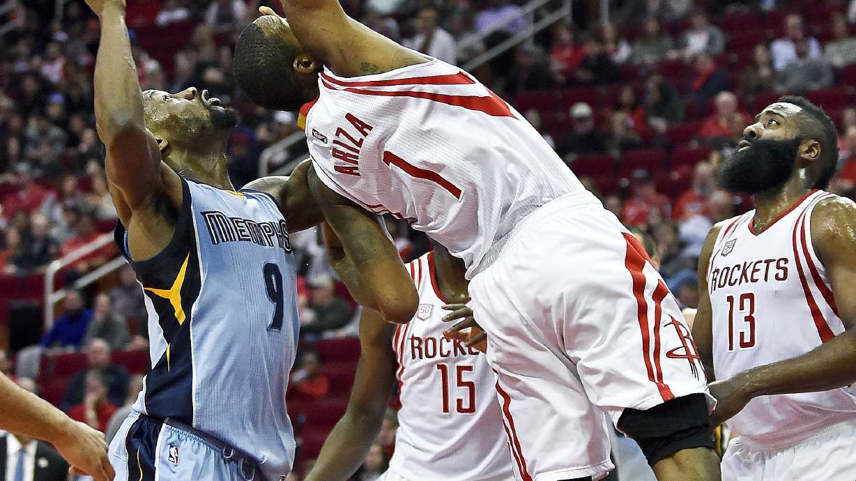 Harden's 33 points lead Rockets over Grizzlies, 123-108