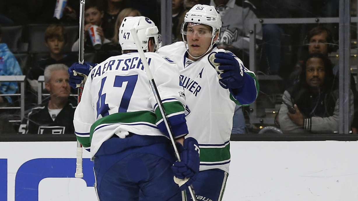 Canucks edge Kings 4-3 to end 4-game losing streak