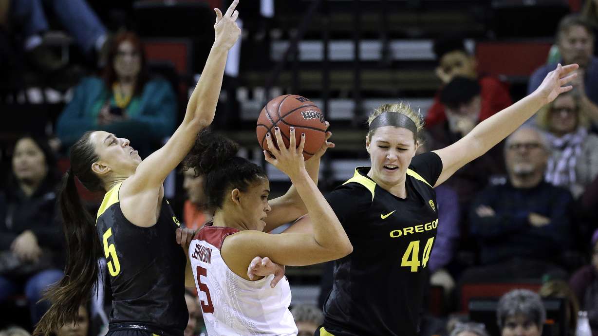 Erica McCall leads No. 10 Stanford past Oregon 71-56