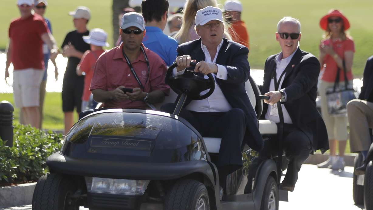 Teed off: Critics say Trump water rule helps his golf links