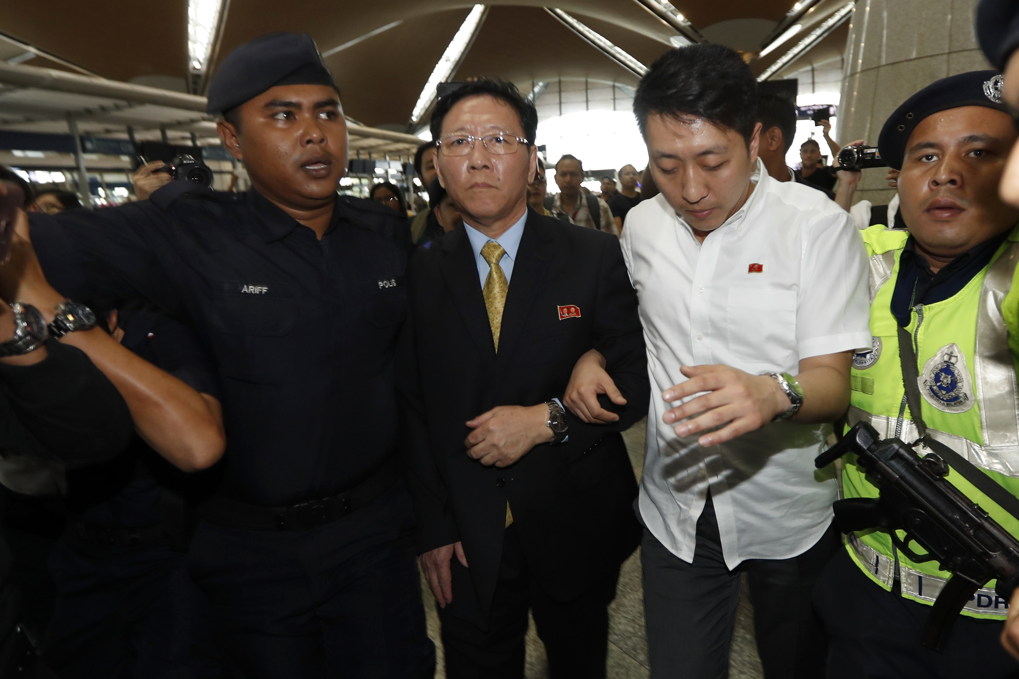 The Latest: Malaysia PM: N. Korea holding citizens 'hostage'