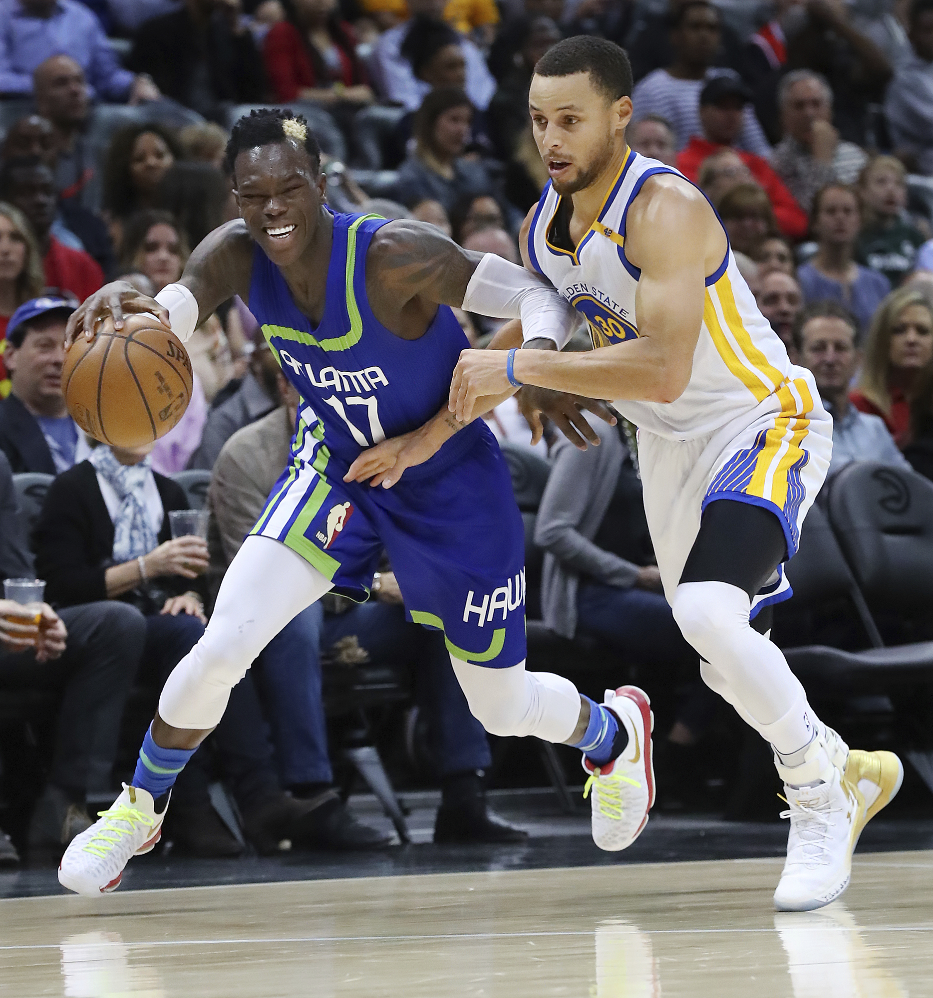 Schroder, Howard bicker during Atlanta's loss to Warriors