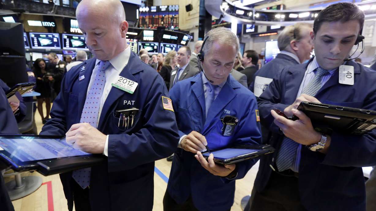 Asian stocks lower after Wall Street losses