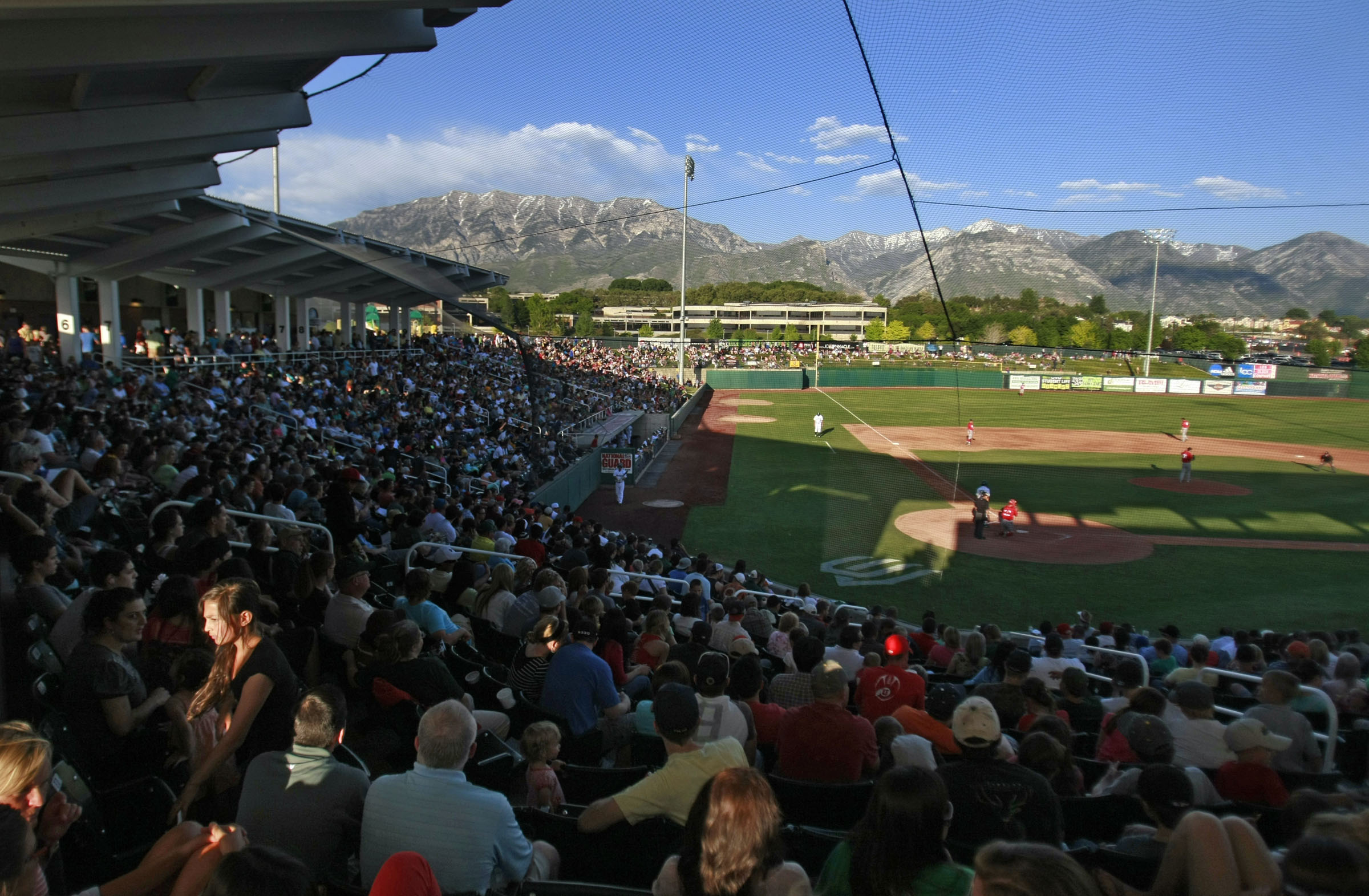 Fans take in the game as UVU and Utah play in 2012 at Brent Brown Ballpark in Orem. (Photo: Scott G Winterton, Deseret News, File)