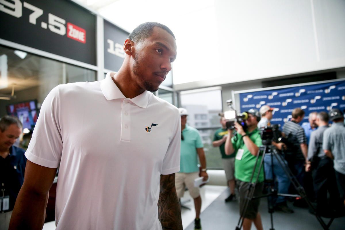 Joel Bolomboy: The 6-foot-9 NBA office temp