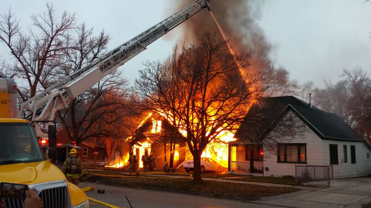 User submitted: Ogden home explosion, vehicle fire photos