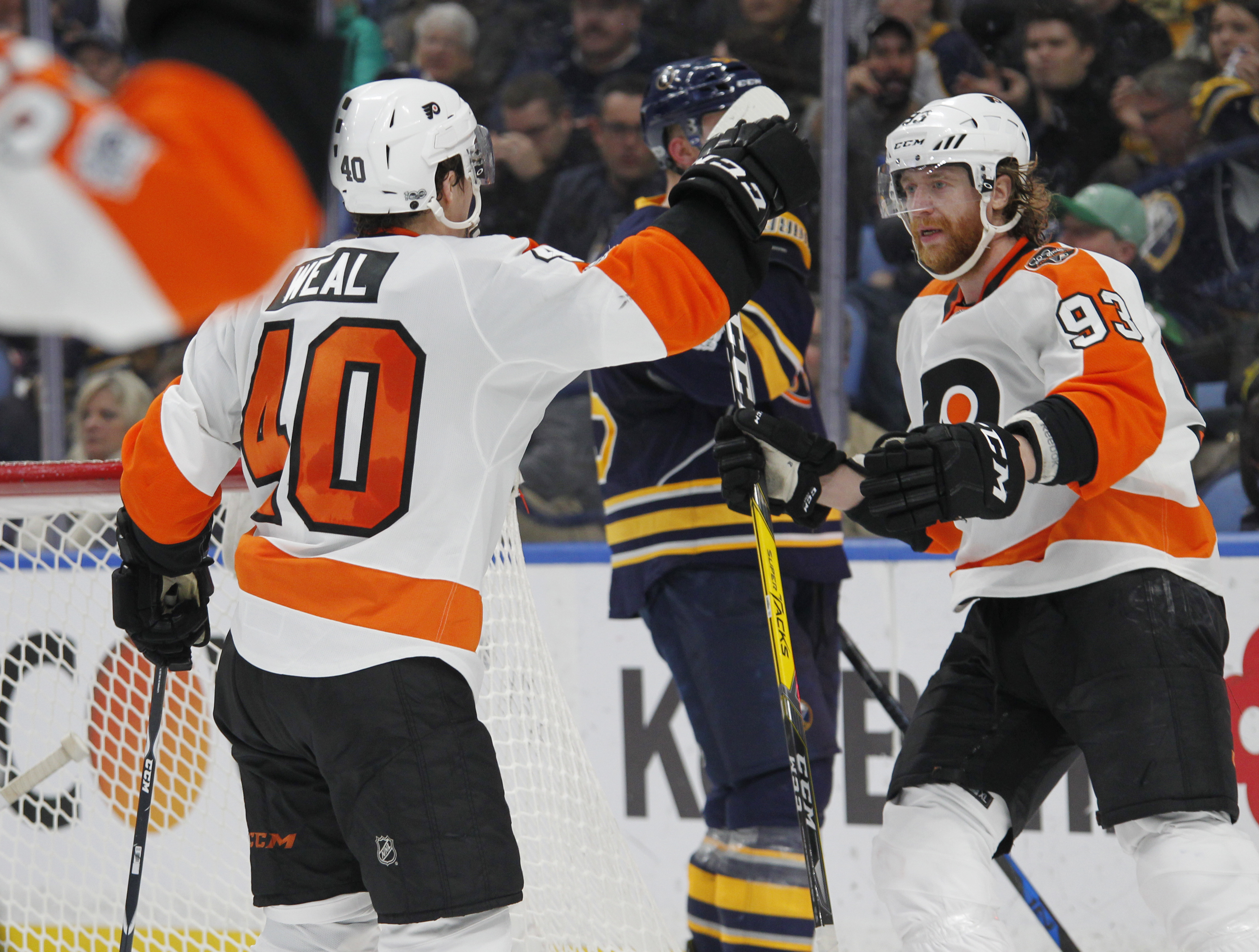 Gudas has goal, 2 assists in Flyers' 6-3 win over Sabres