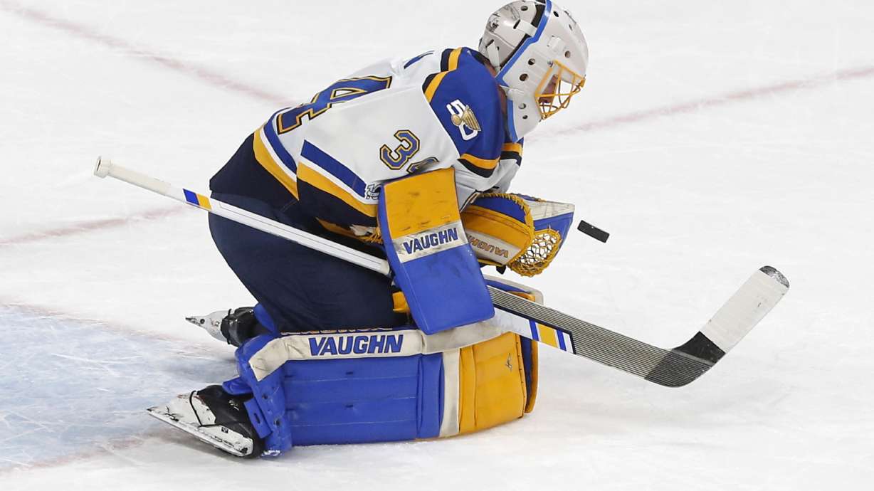 Tarasenko, Perron score and Blues top Wild 2-1