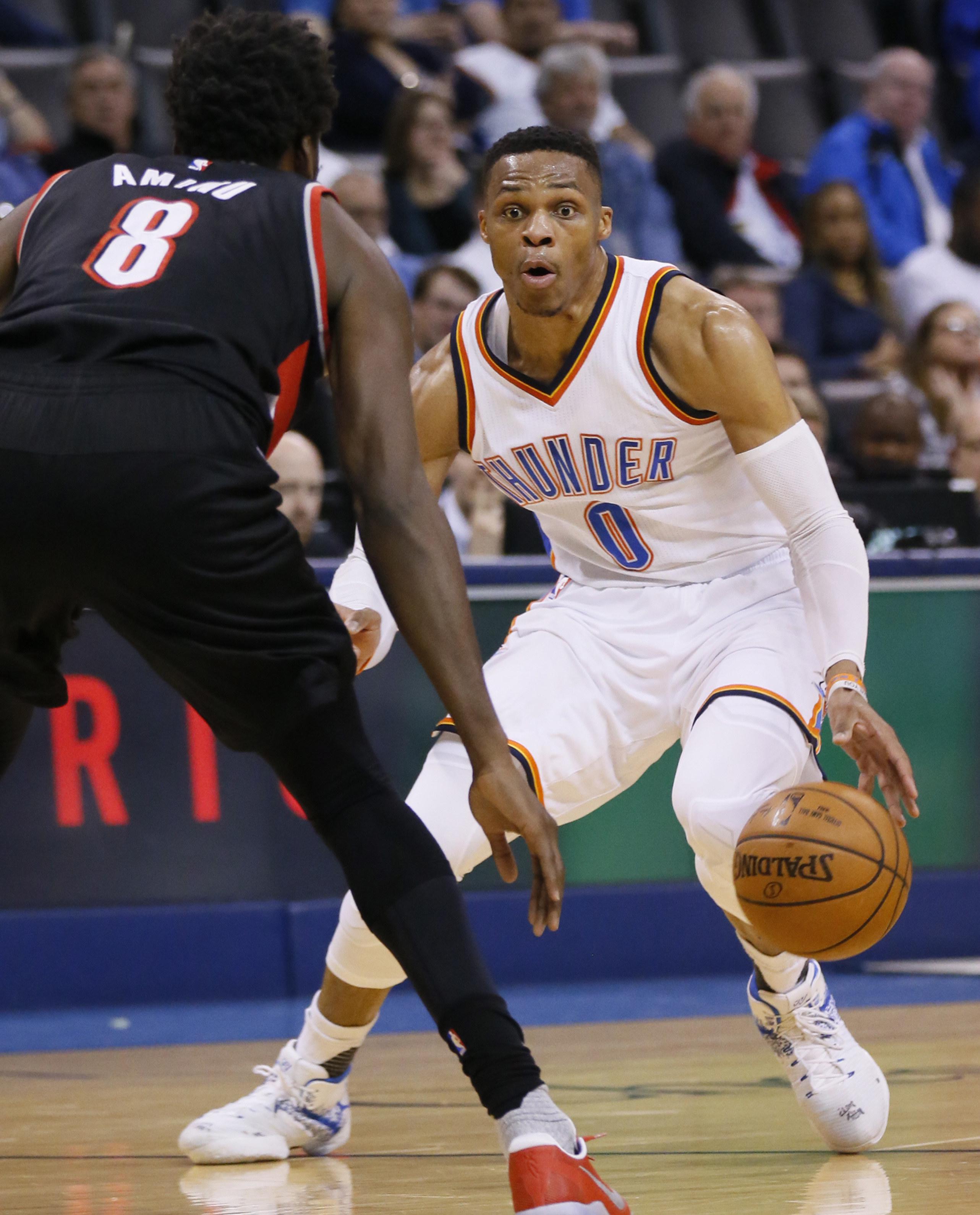 Trail Blazers overcome Westbrook's 58 to top Thunder 126-121