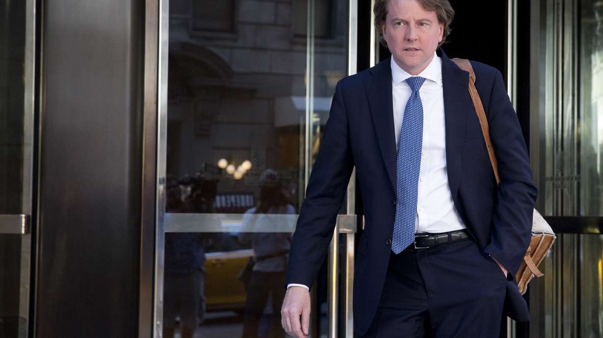 Trump's in-house guardrail: White House Counsel Don McGahn
