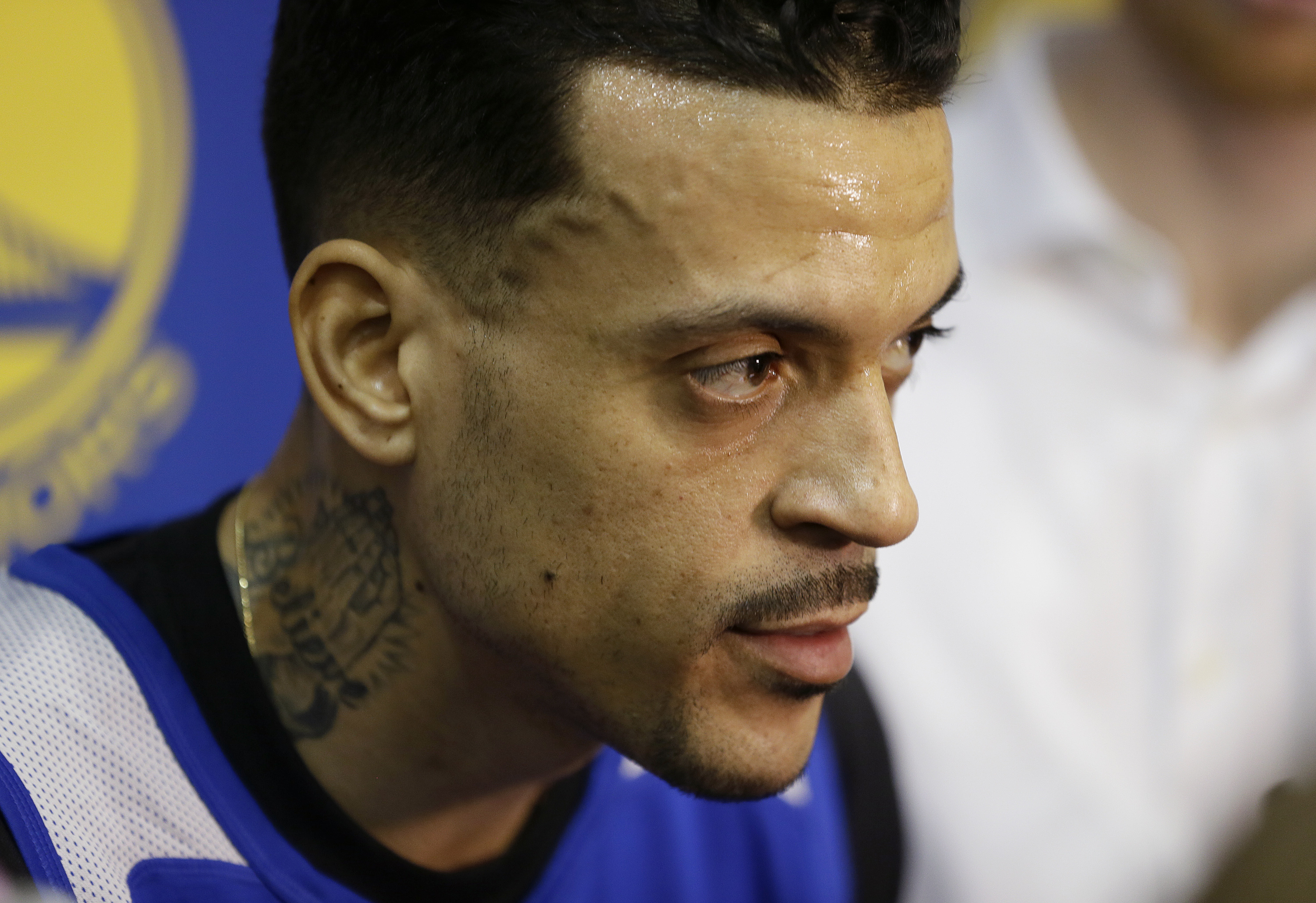 Matt Barnes thrilled to be back with playoff-bound Warriors