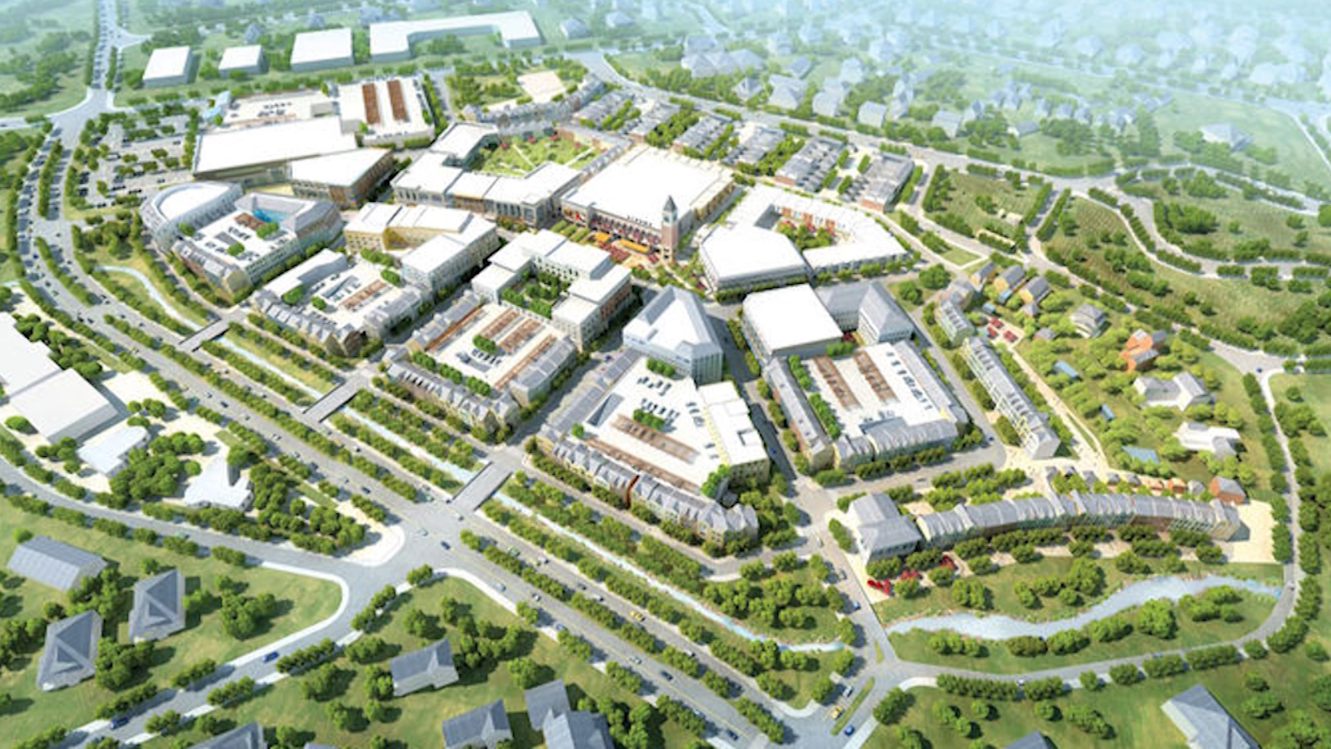 Possible development plan for the former Cottonwood Mall site. (Photo: KSL TV)