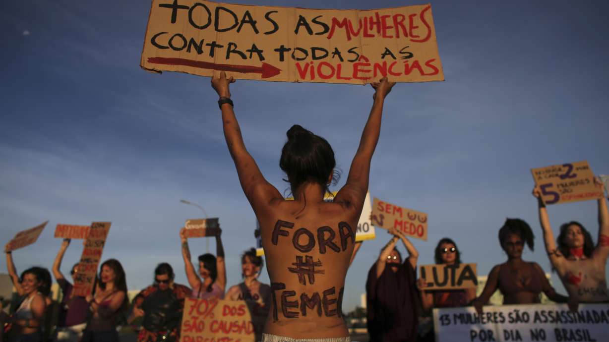 Brazil's Temer irks women with praise for supermarket skills