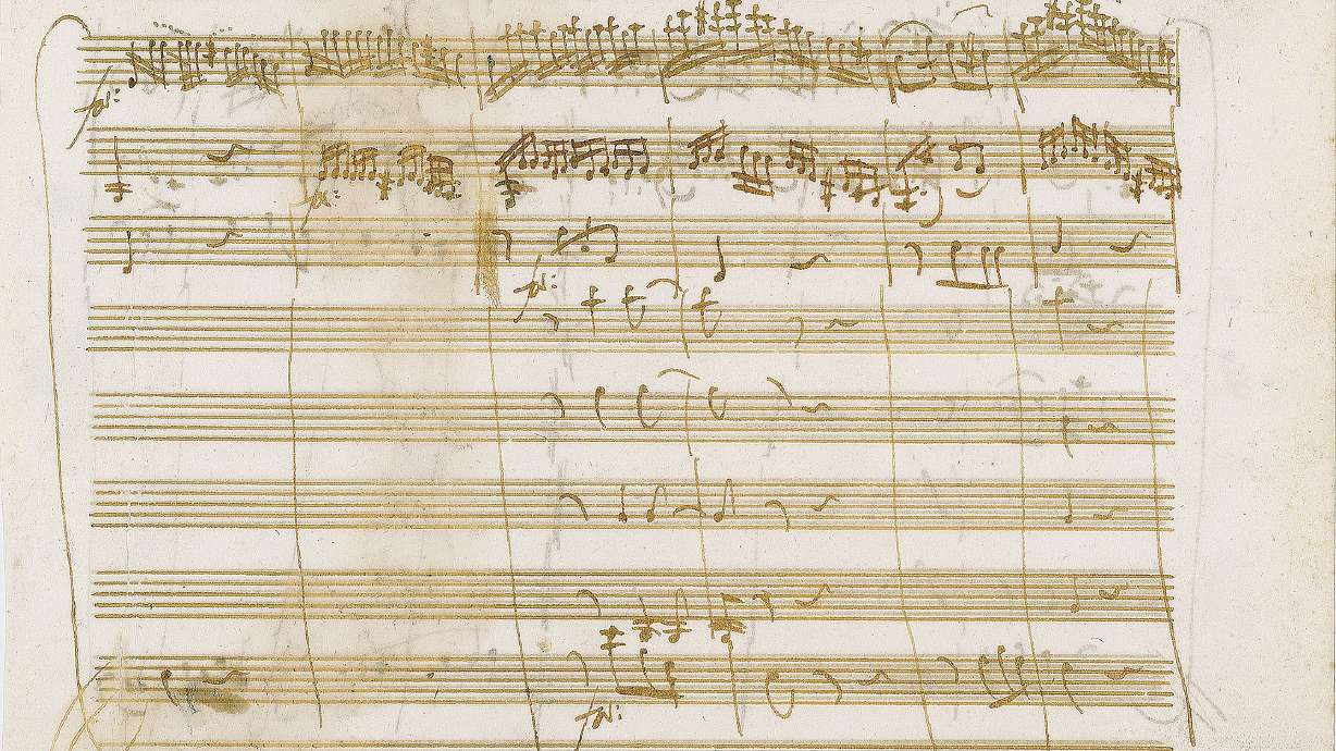 Mozart manuscript fails to sell; $200,000 bid was expected
