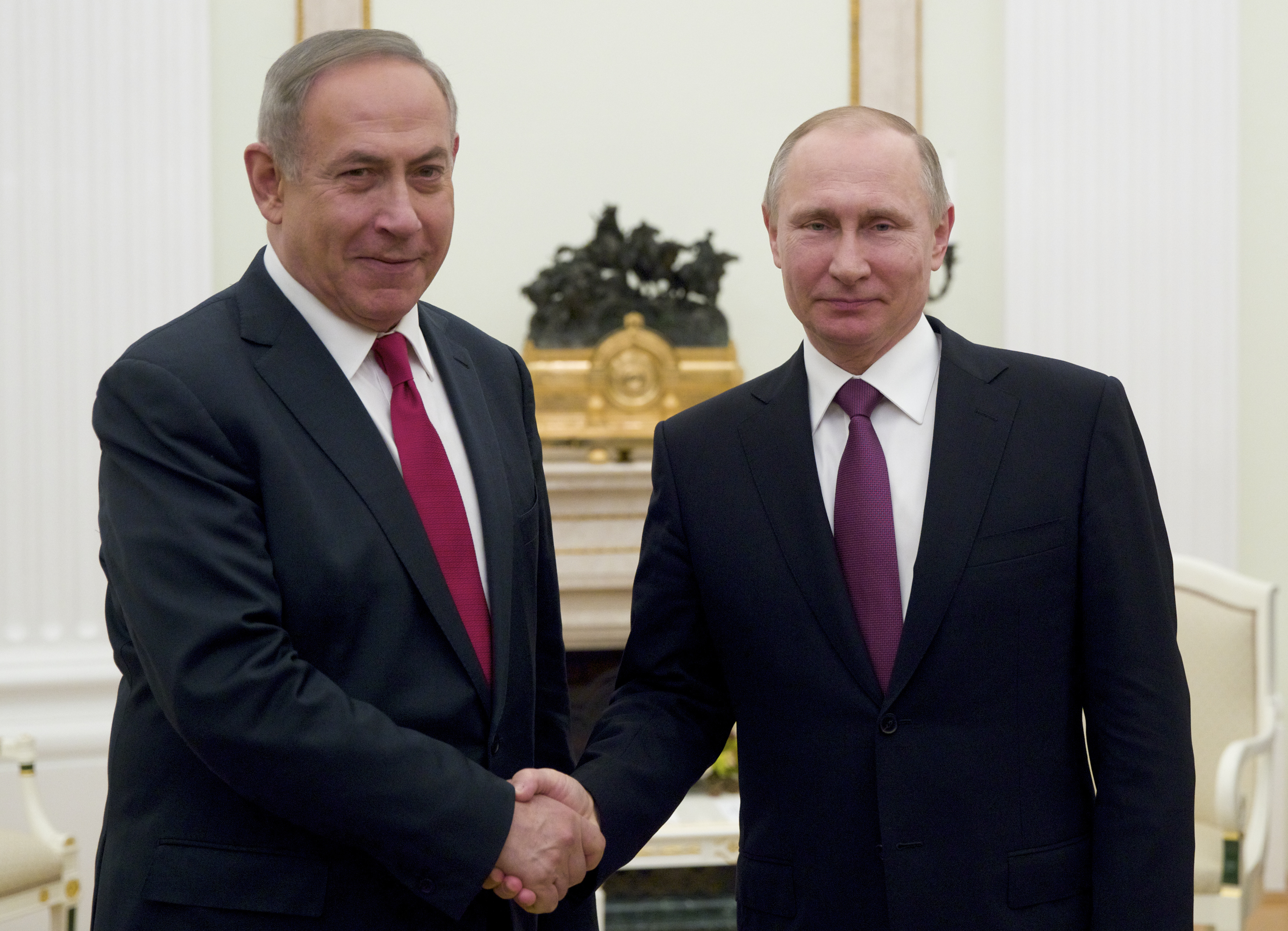 Putin hosts Netanyahu for talks set to focus on Syria