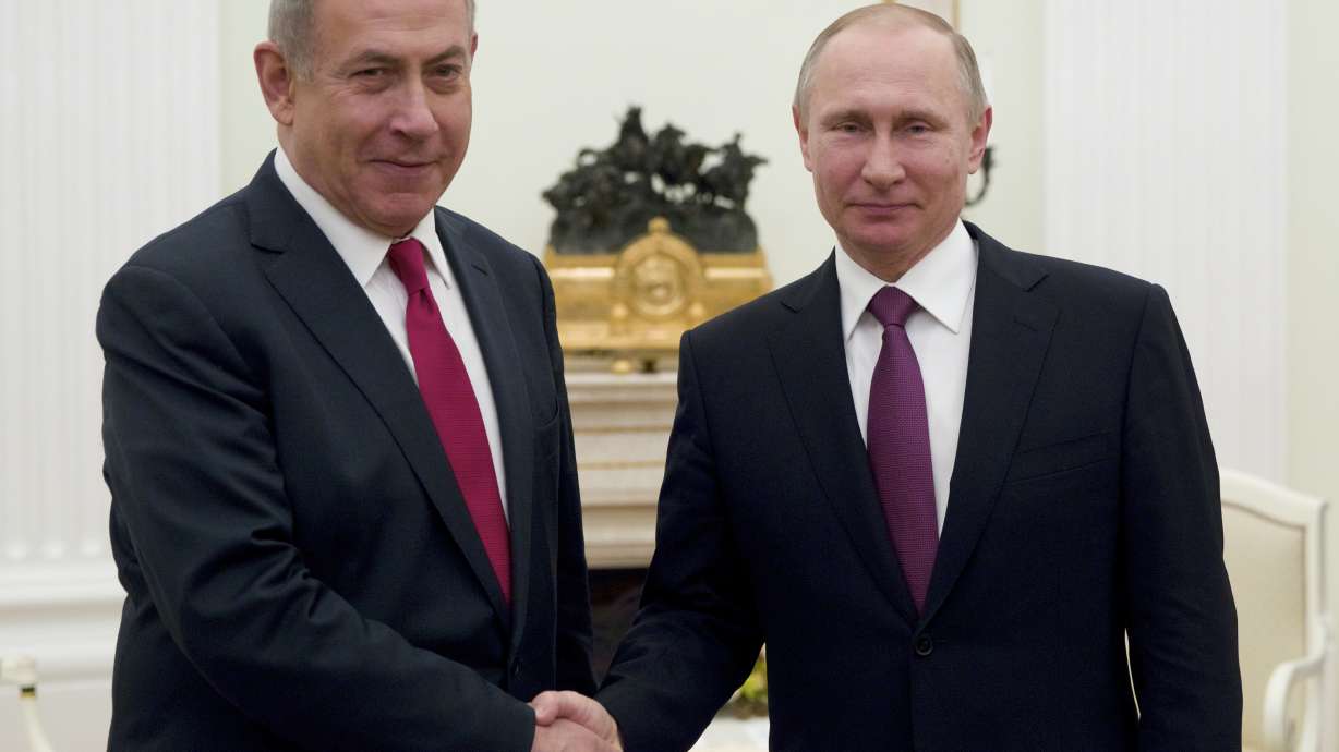 Putin hosts Netanyahu for talks set to focus on Syria