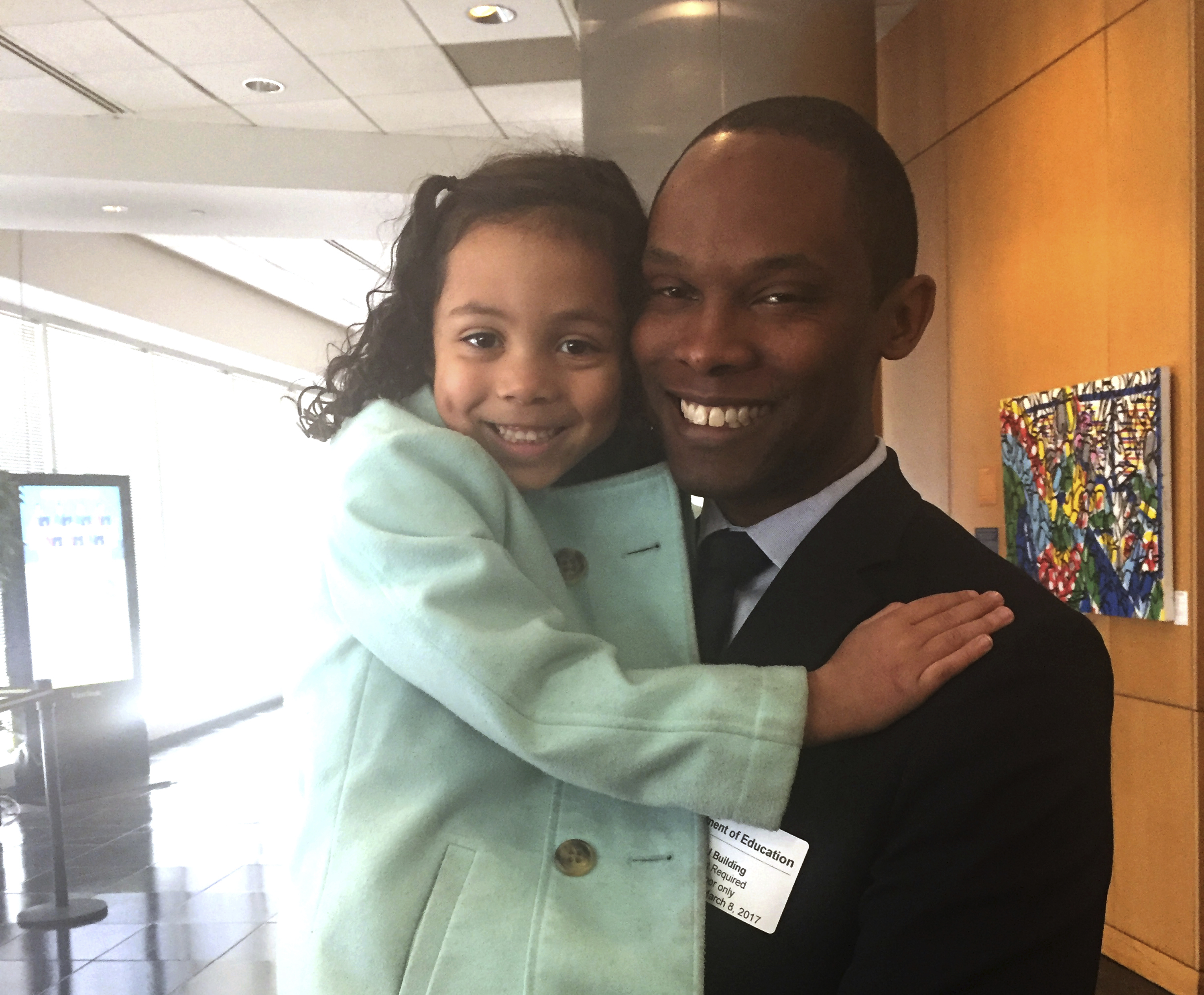 Transgender families press education secretary on rights