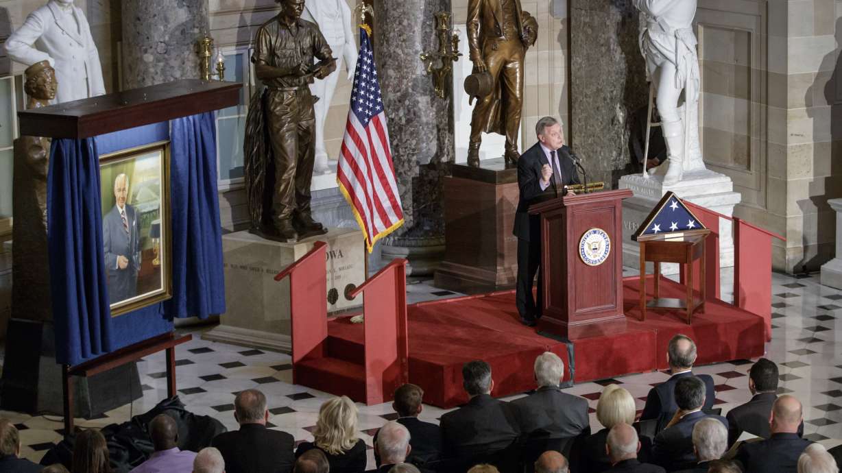 Former GOP Leader Michel recalled for decency, toughness