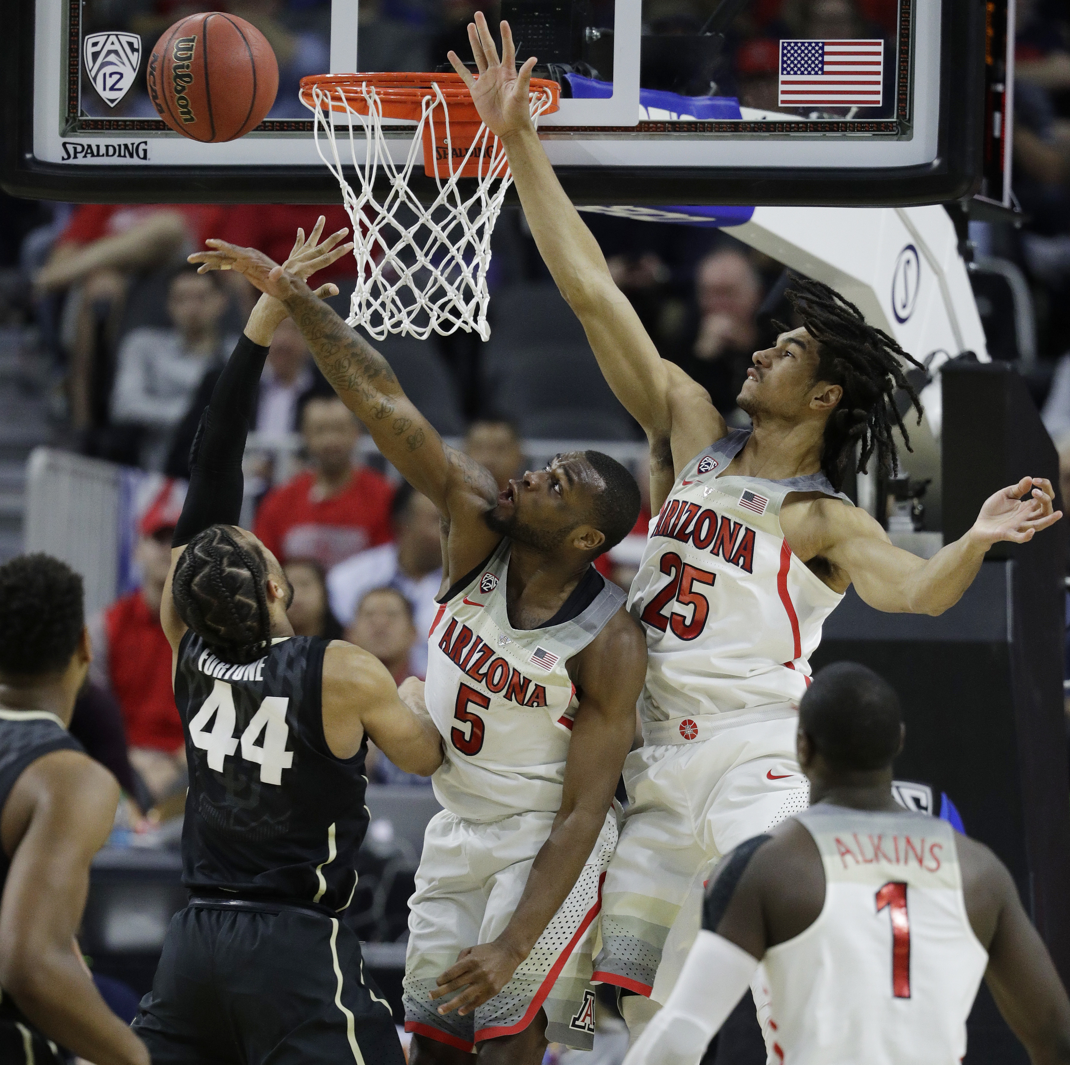 No. 7 Arizona beats Colorado 92-78 at Pac-12 Tournament