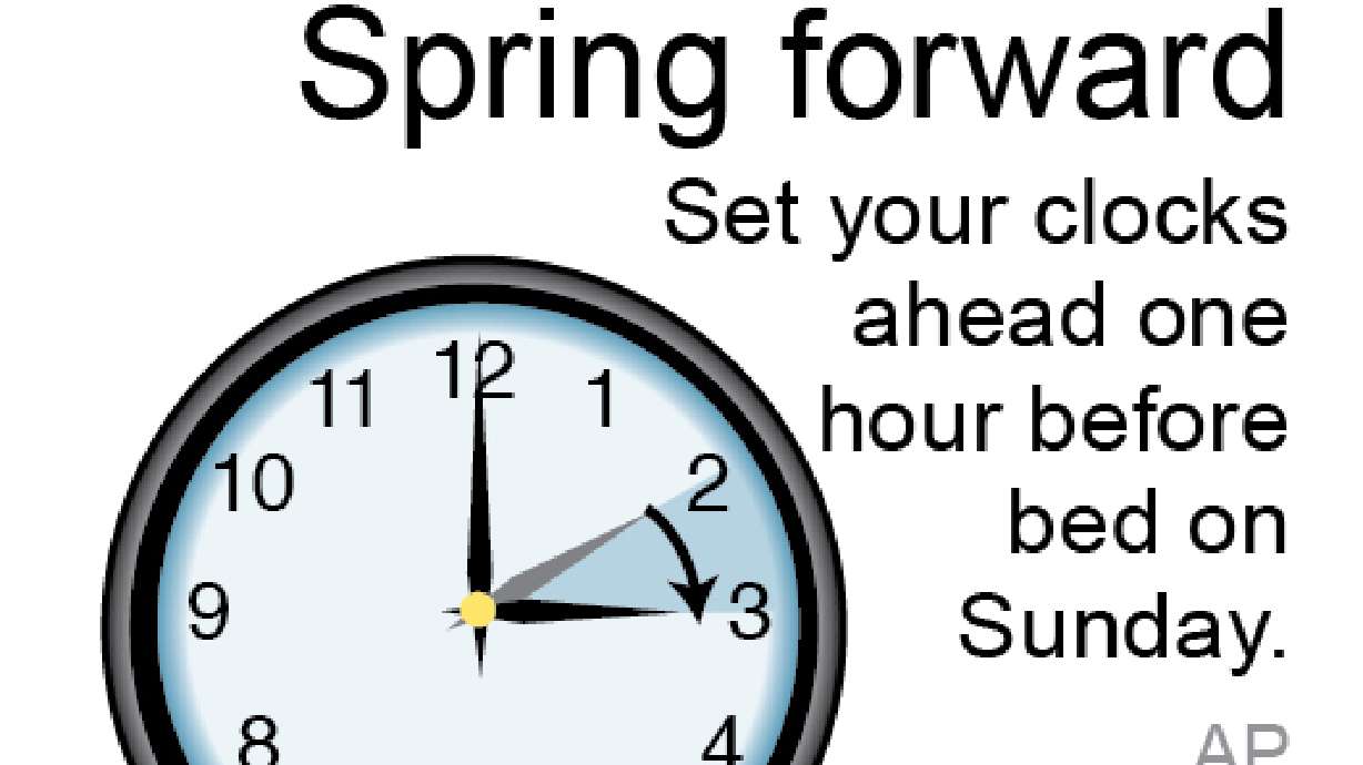 Time to change time again: Daylight saving time returns