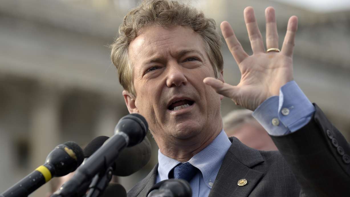 For Kentucky voters, a familiar fight: Trump vs. Paul