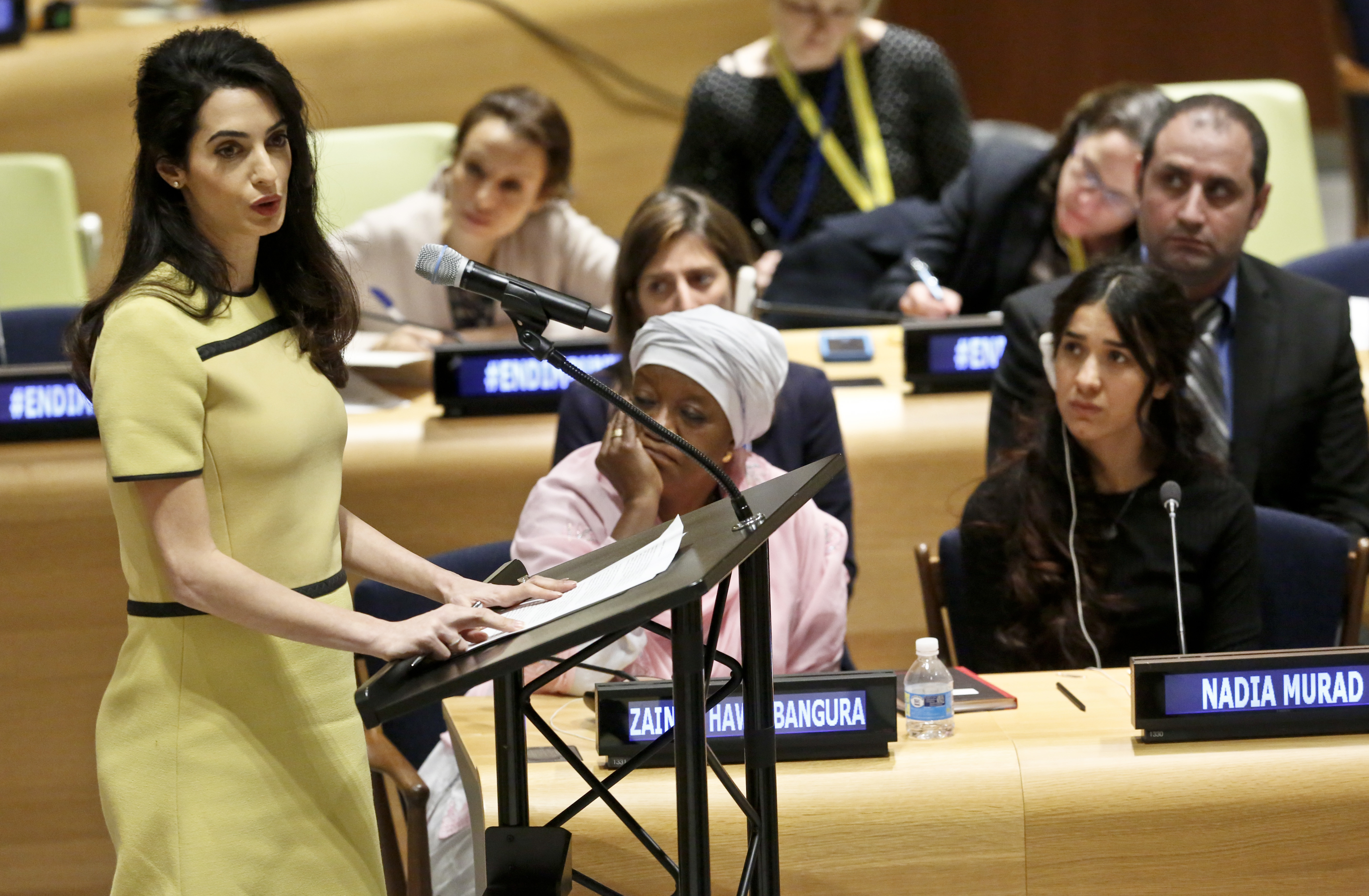 Headlines over Amal Clooney 'baby bump' earn backlash