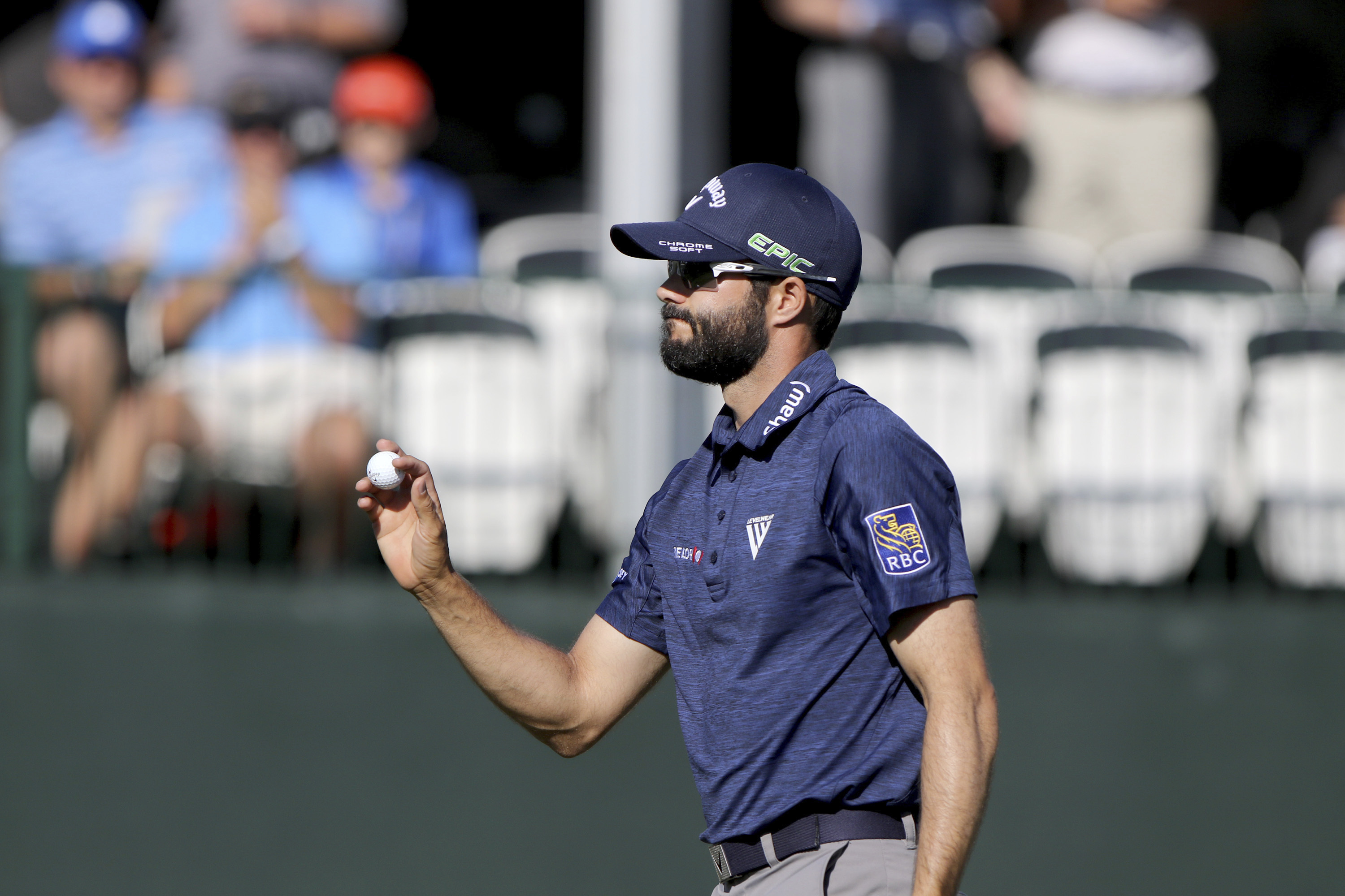 Hadwin builds 1-shot lead at Innisbrook
