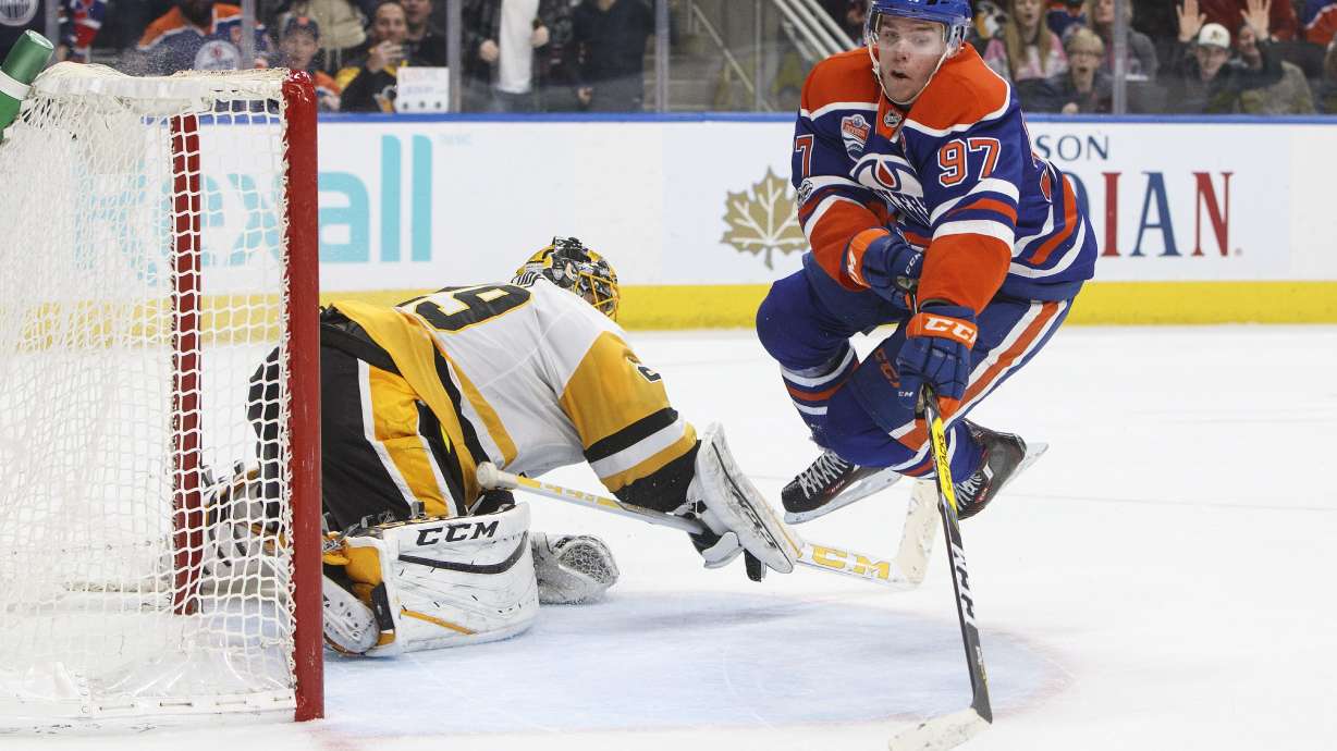 Phil Kessel scores SO winner, Penguins beat Oilers 3-2