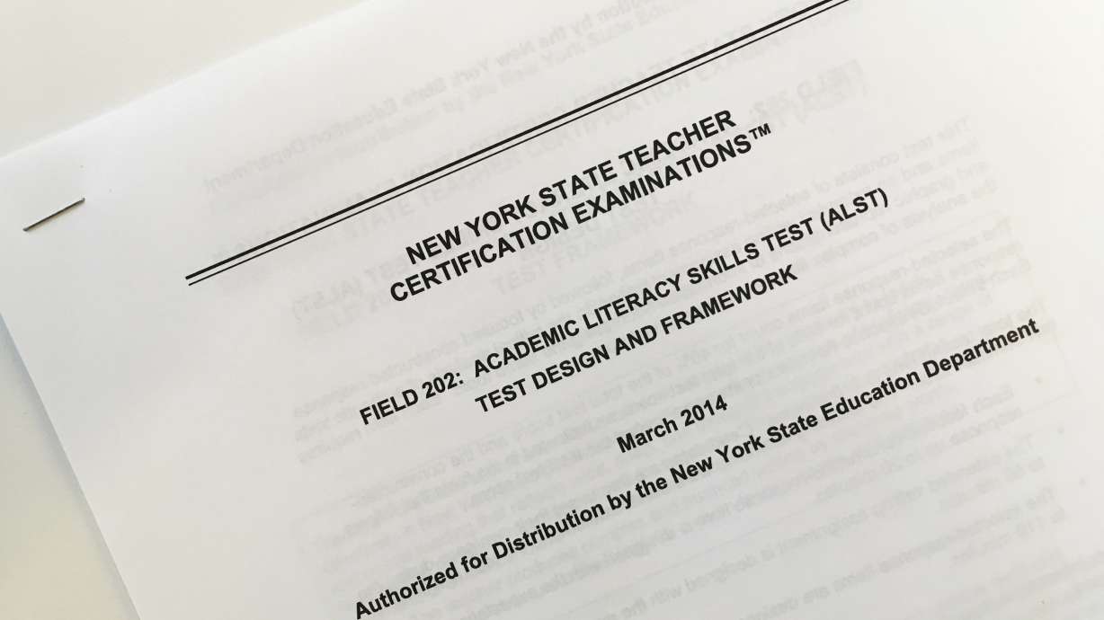 Test meant to screen teachers instead weeded out minorities