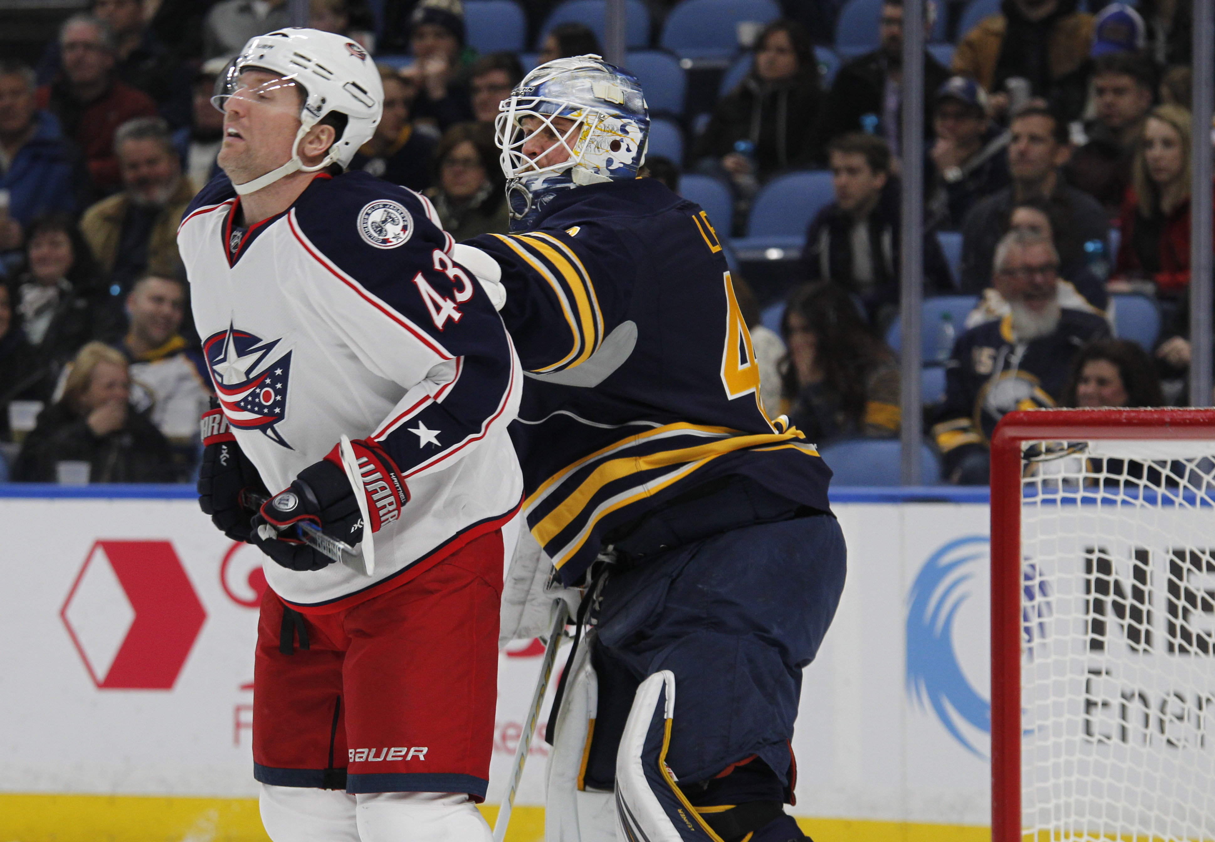 Sabres rally from 3-goal deficit to beat Blue Jackets 5-3